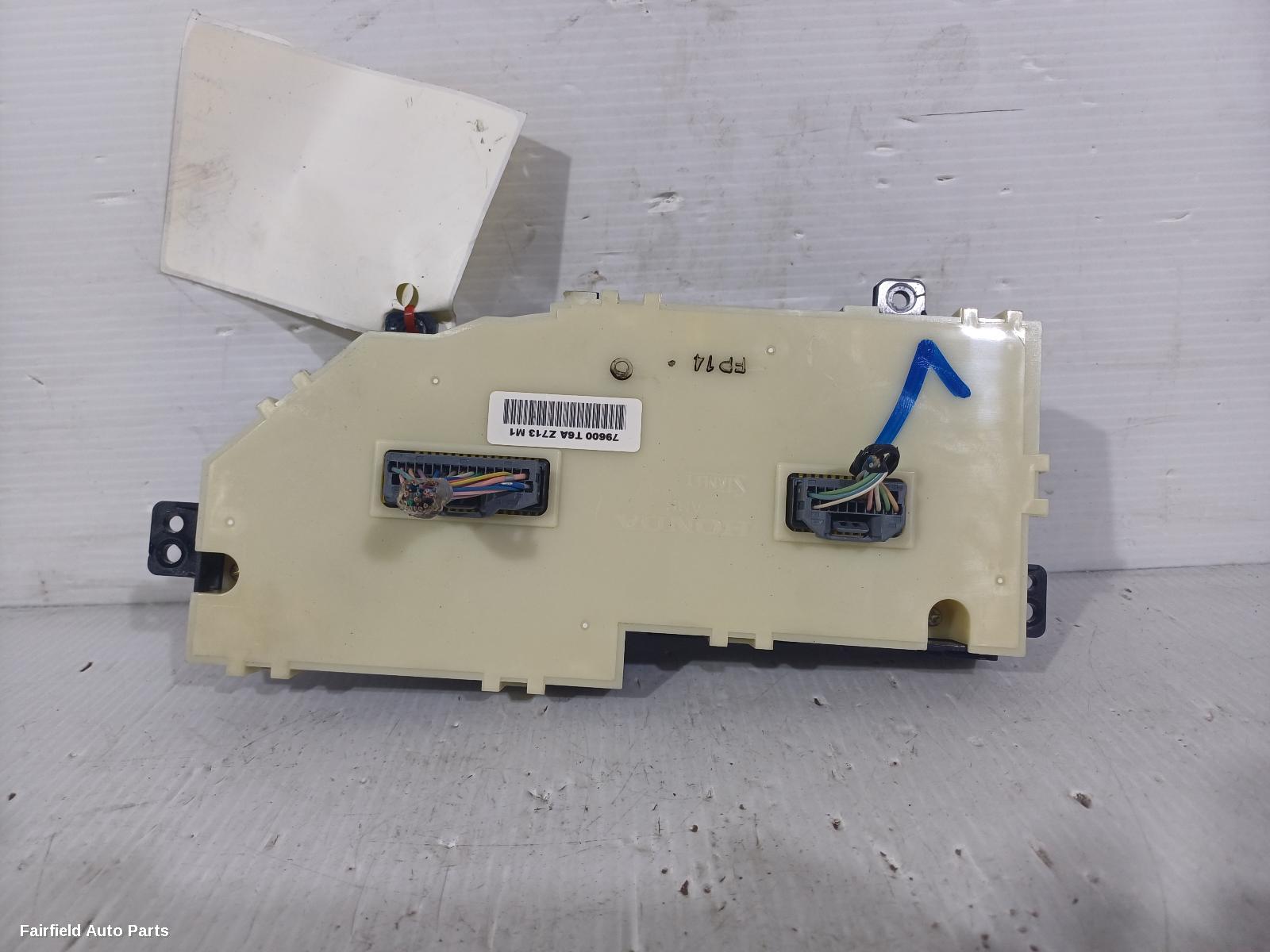 2014-2022 Honda Odyssey Heater Ac Controls