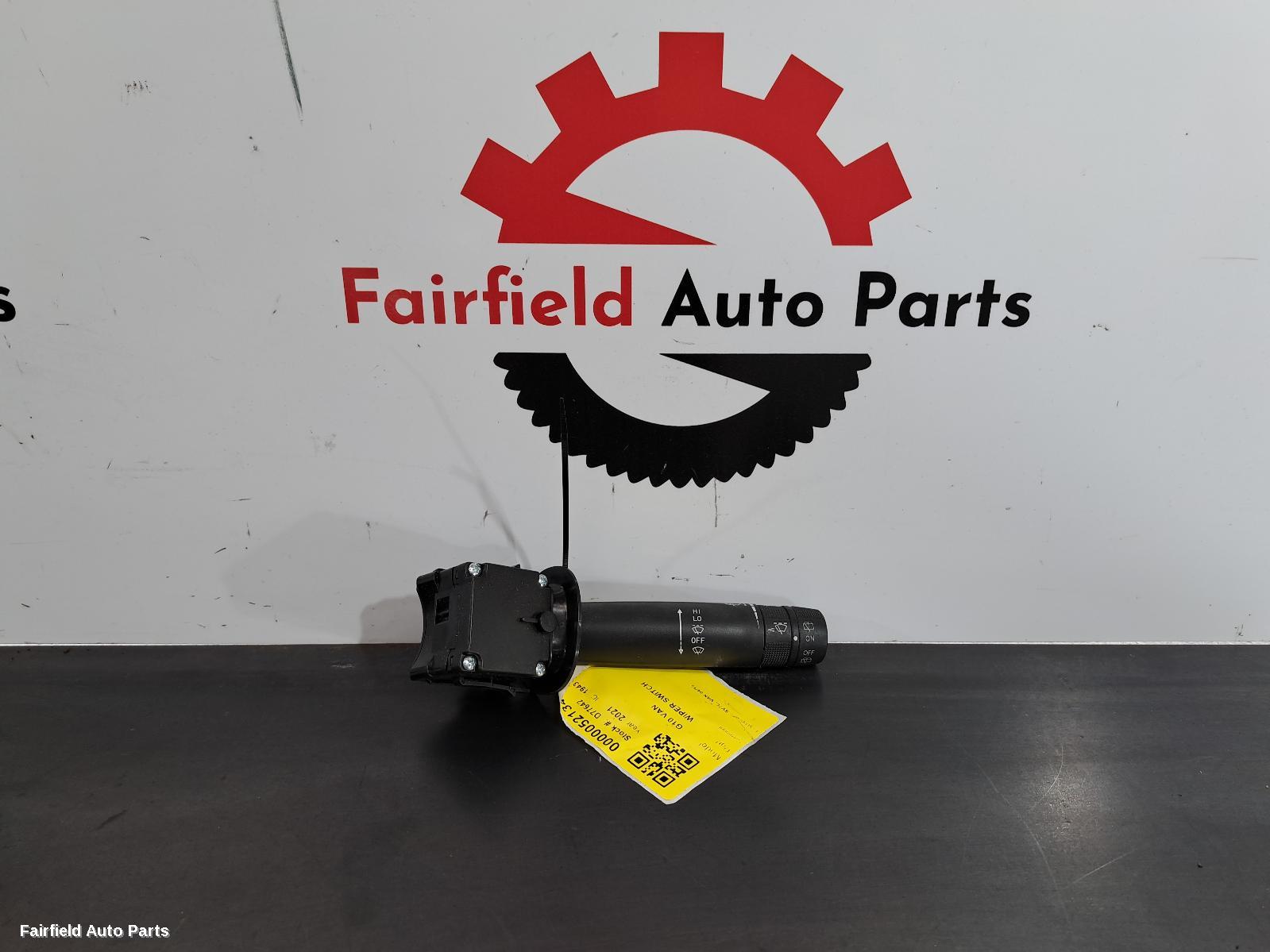2015-2026 Ldv G10 Wiper Switch