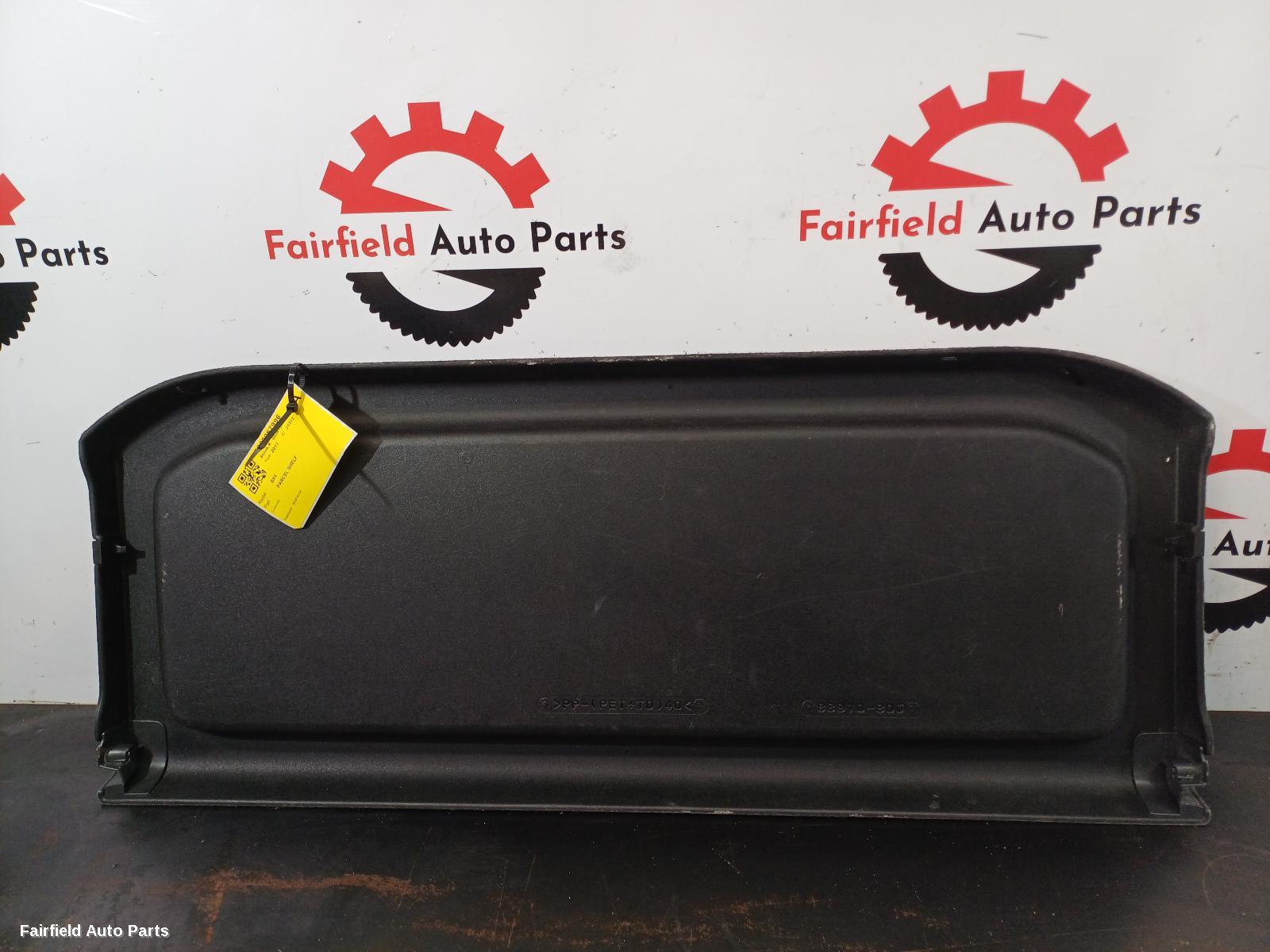 2007-2014 Suzuki Sx4 Parcel Shelf Cargo Blind