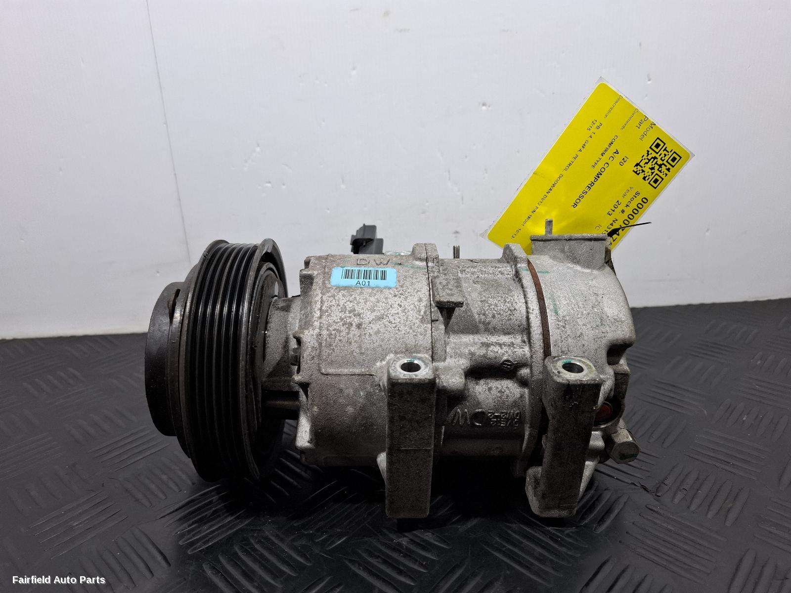 2013-2015 Hyundai I20 A C Compressor