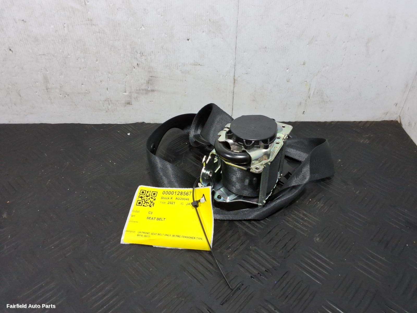 2017-2024 Citroen C3 Seatbelt Stalk