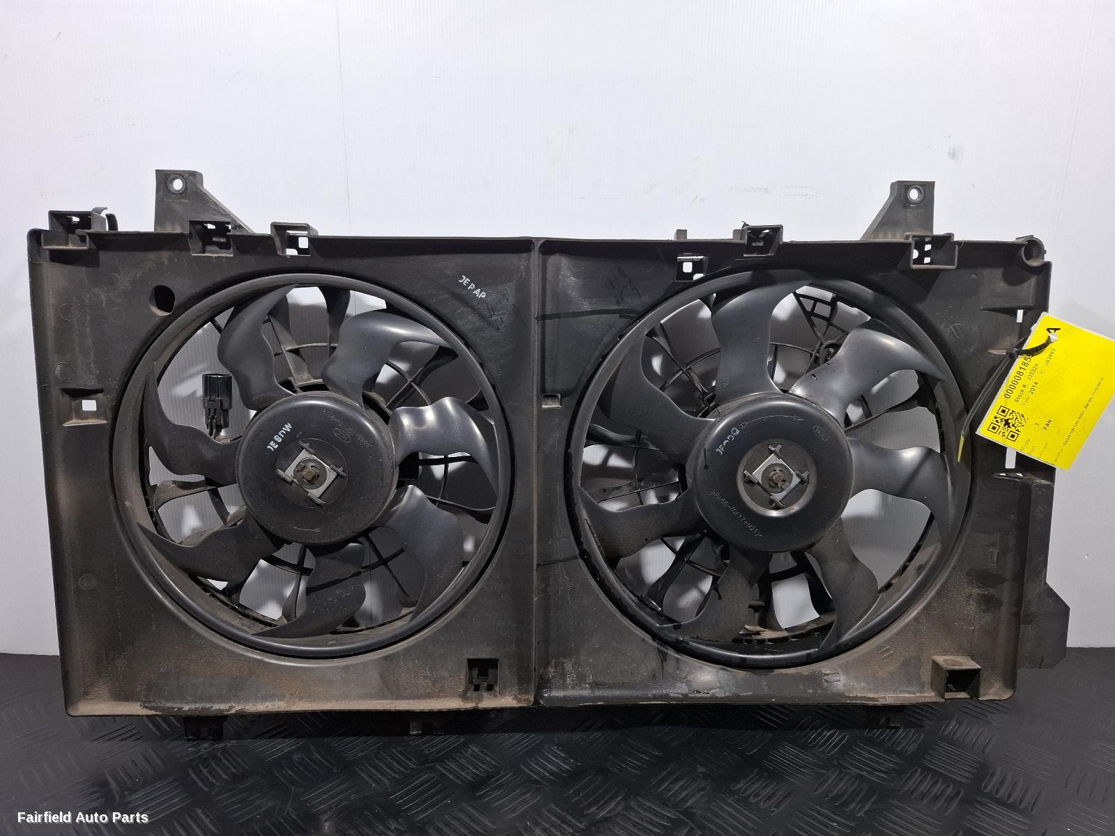 2013-2019 Mazda 3 Fan