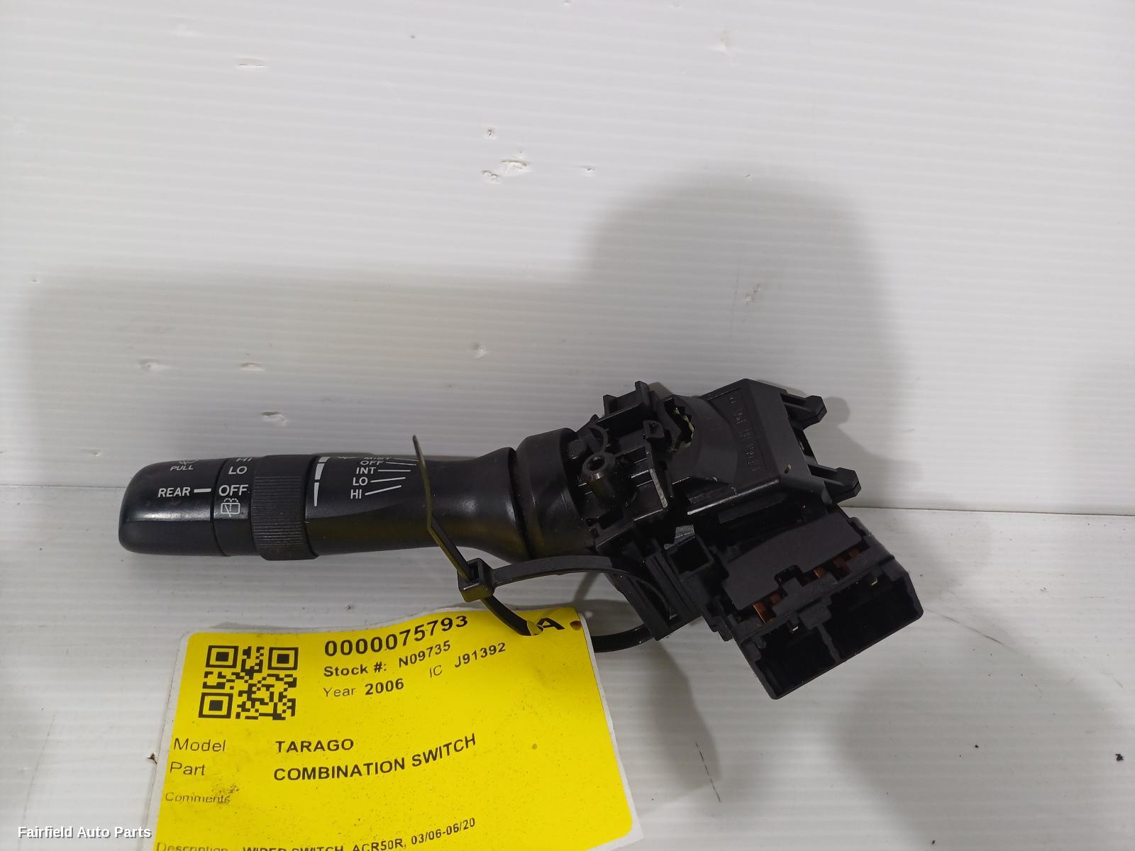 2006-2020 Toyota Tarago Combination Switch