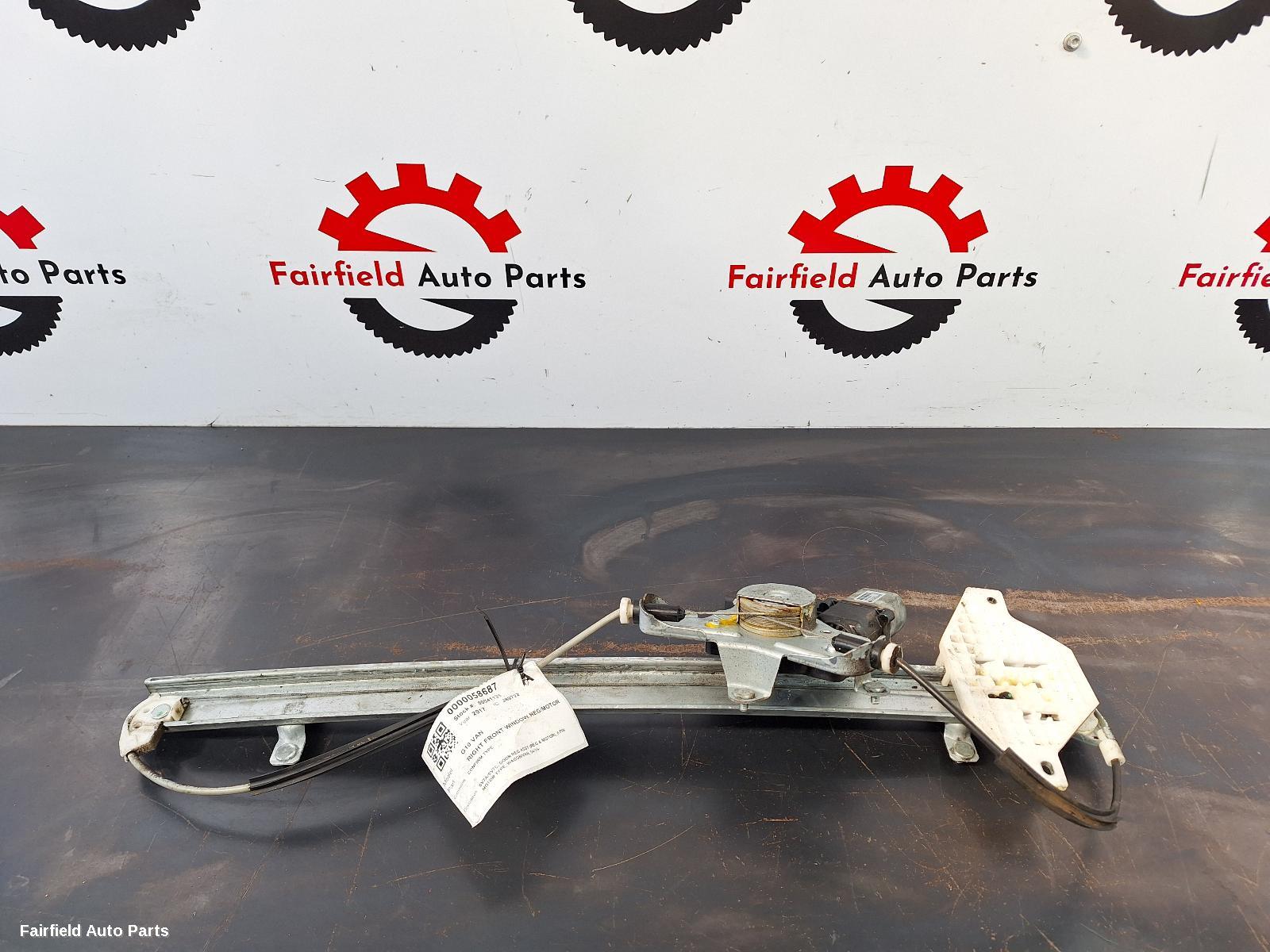 2015-2025 Ldv G10 Right Front Window Reg Motor