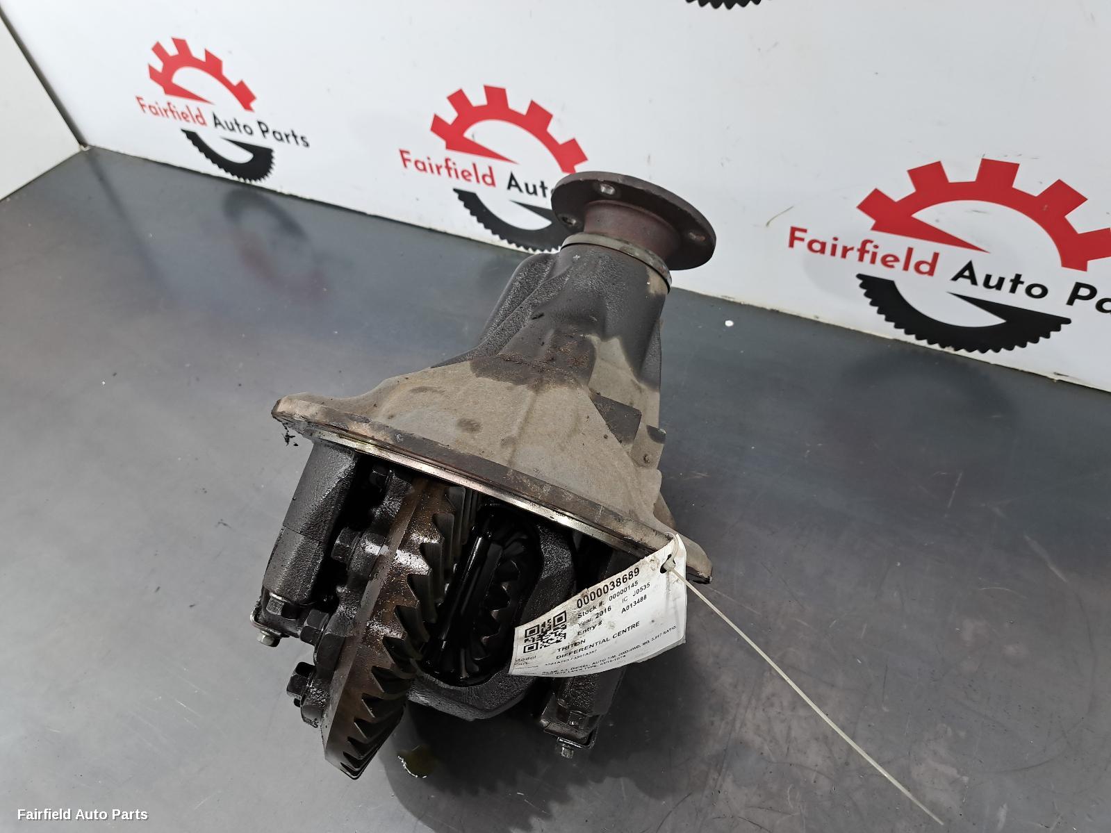 2015-2018 Mitsubishi Triton Differential Centre