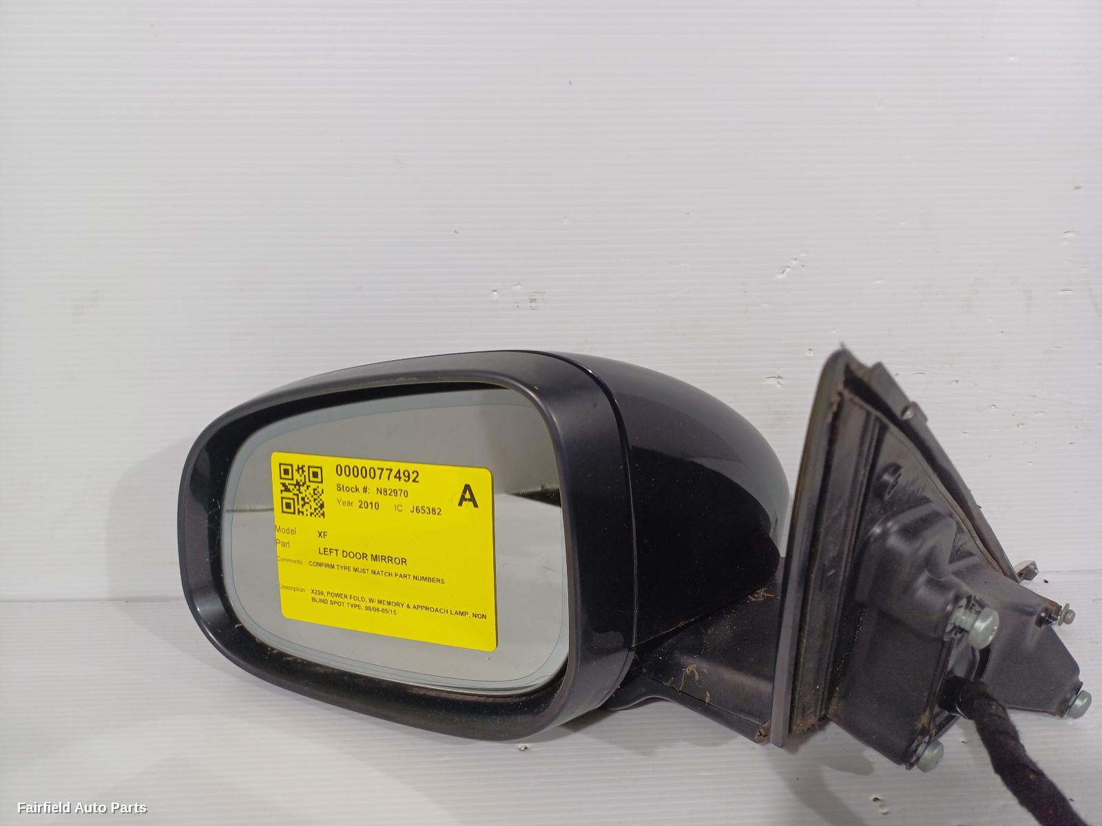 2008-2015 Jaguar Xf Left Door Mirror
