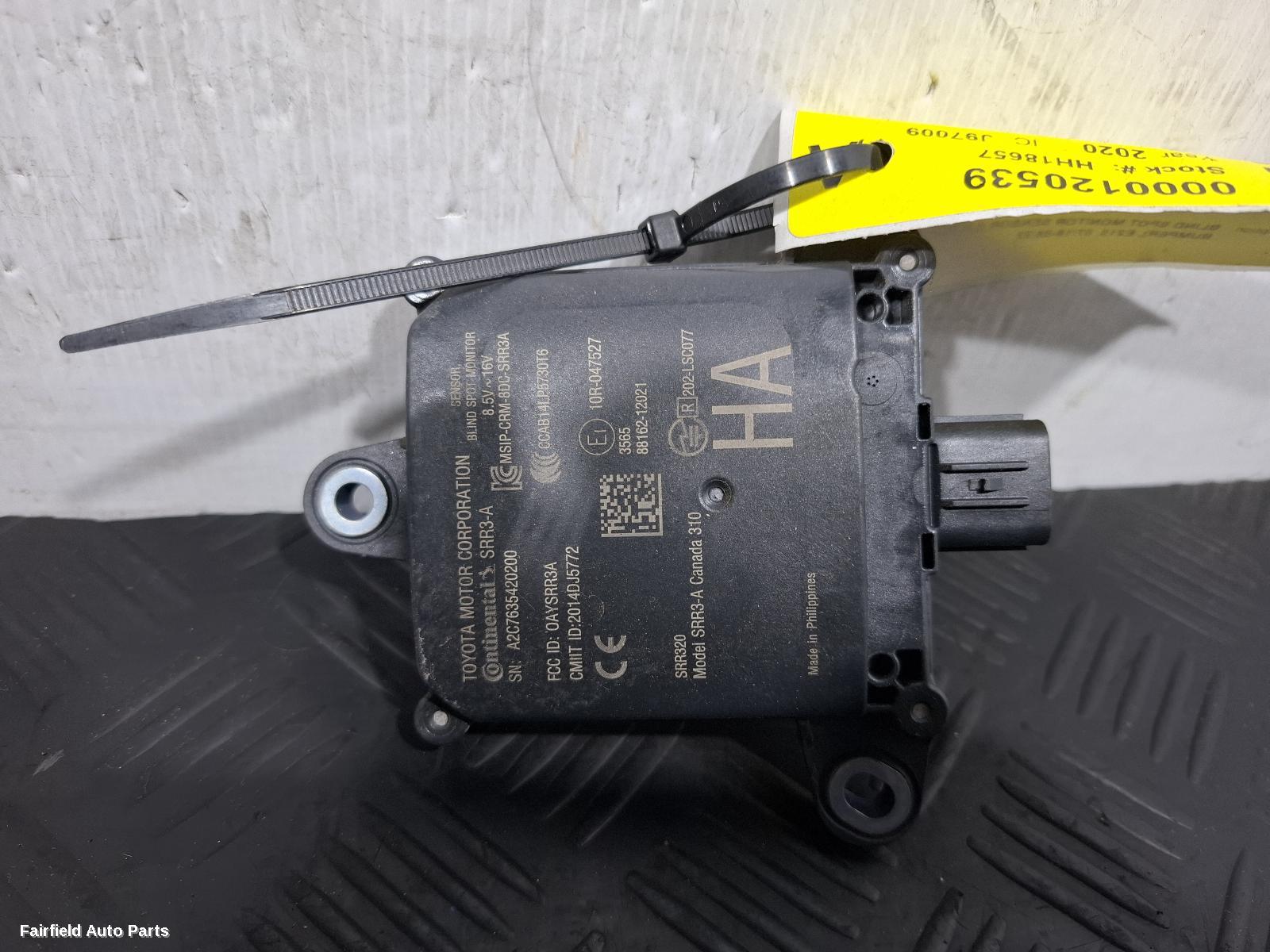 2018-2022 Toyota Corolla Reverse Camera