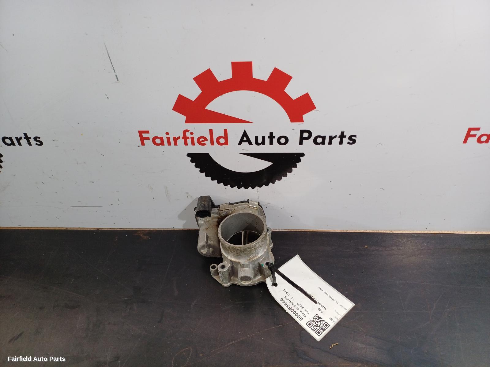 2020-2024 Ldv D90 Throttle Body