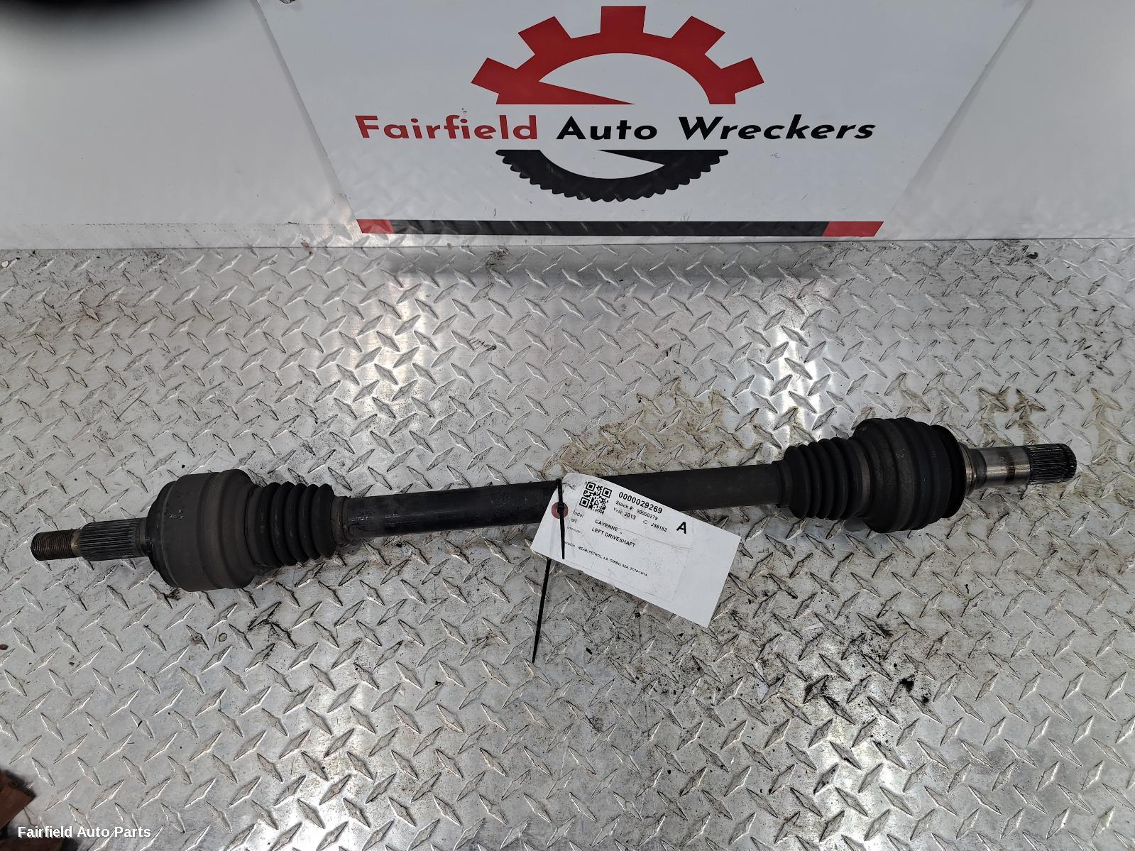 2010-2014 Porsche Cayenne Left Driveshaft