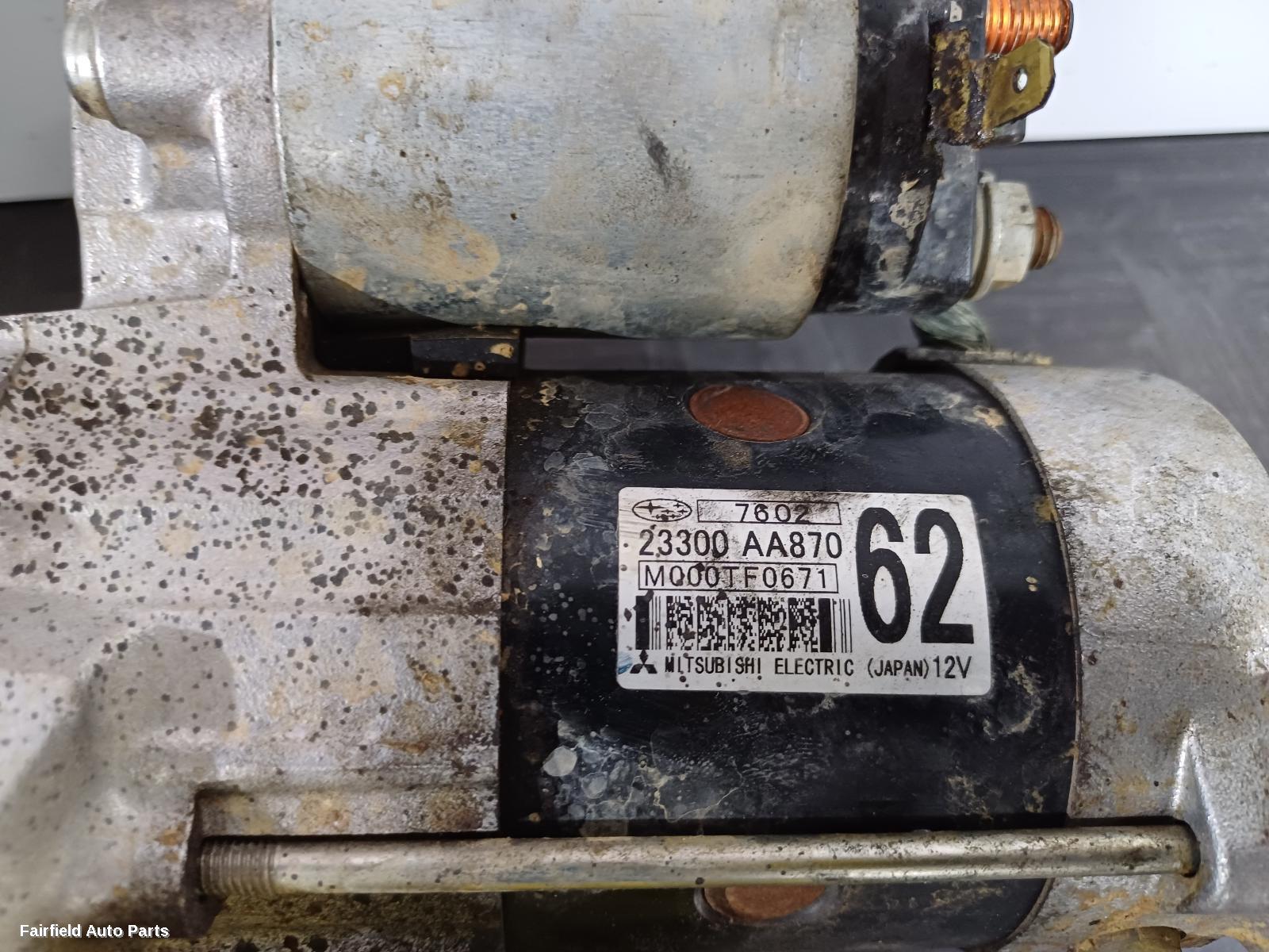 2016-2022 Subaru Impreza Starter