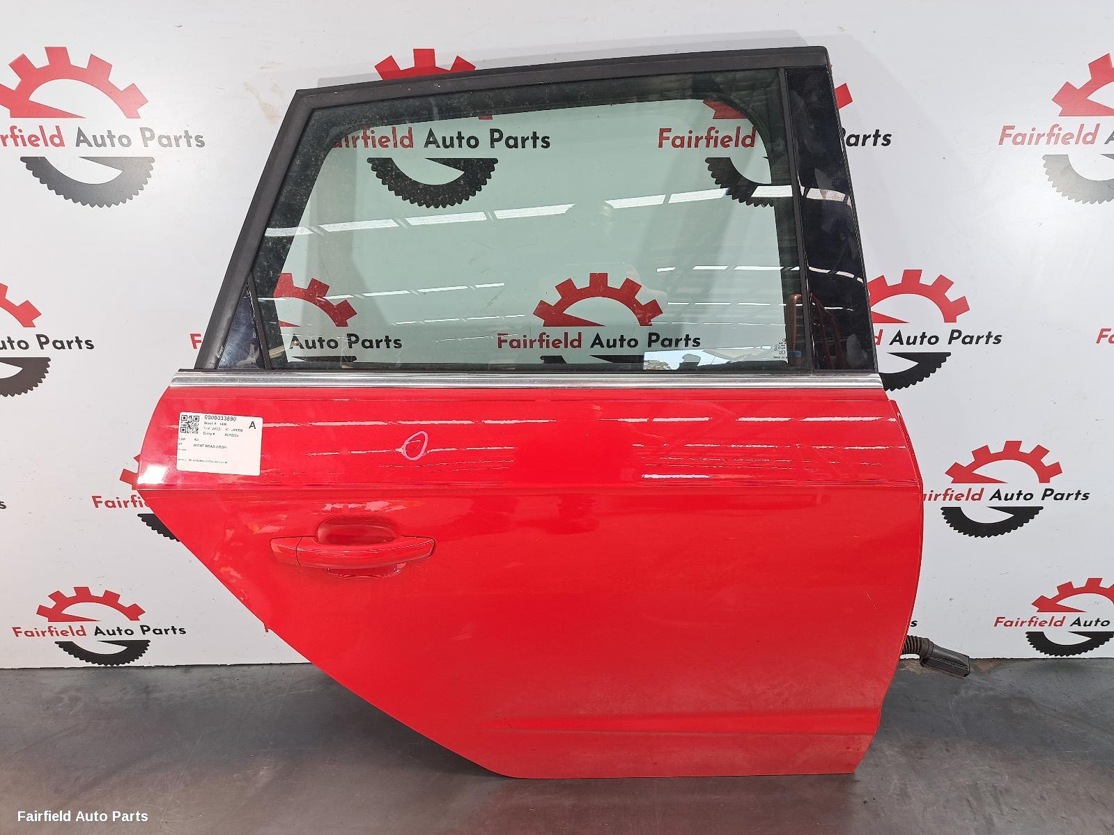 2013-2020 Audi A3 Right Rear Door Sliding