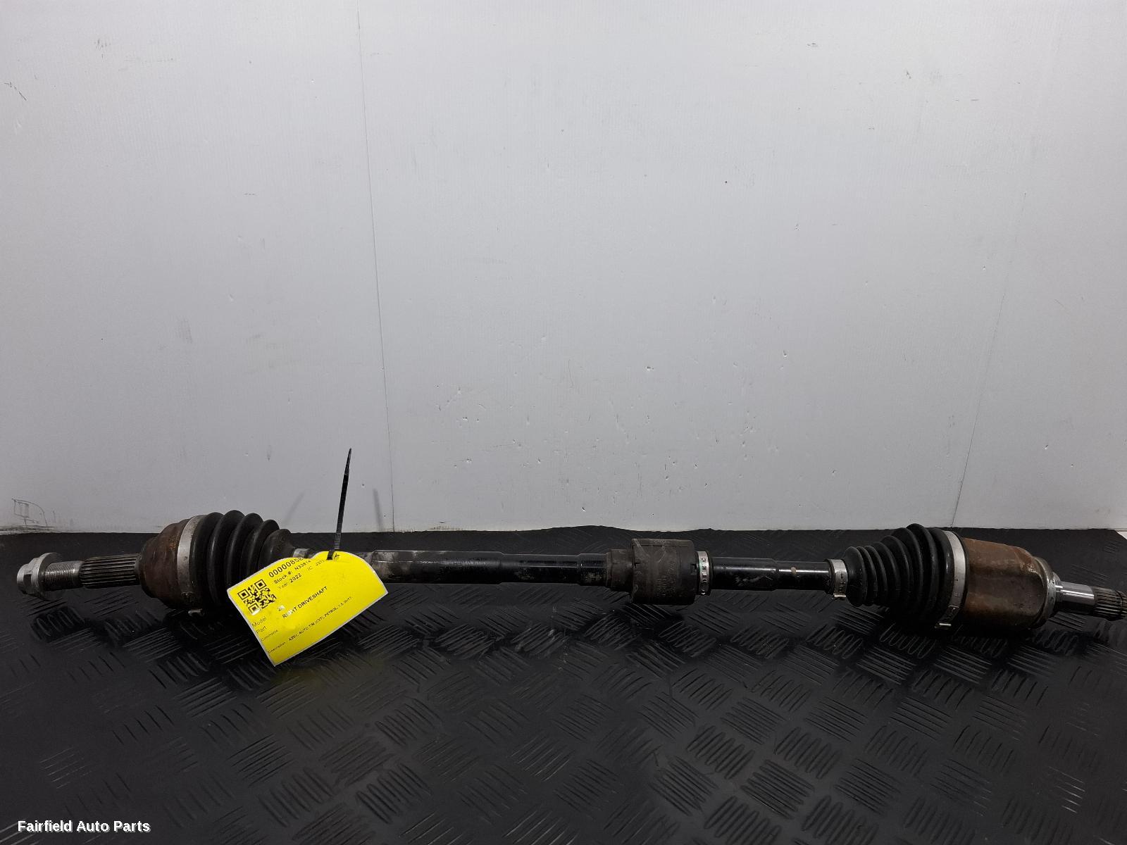 2017-2024 Mg Zs Right Driveshaft