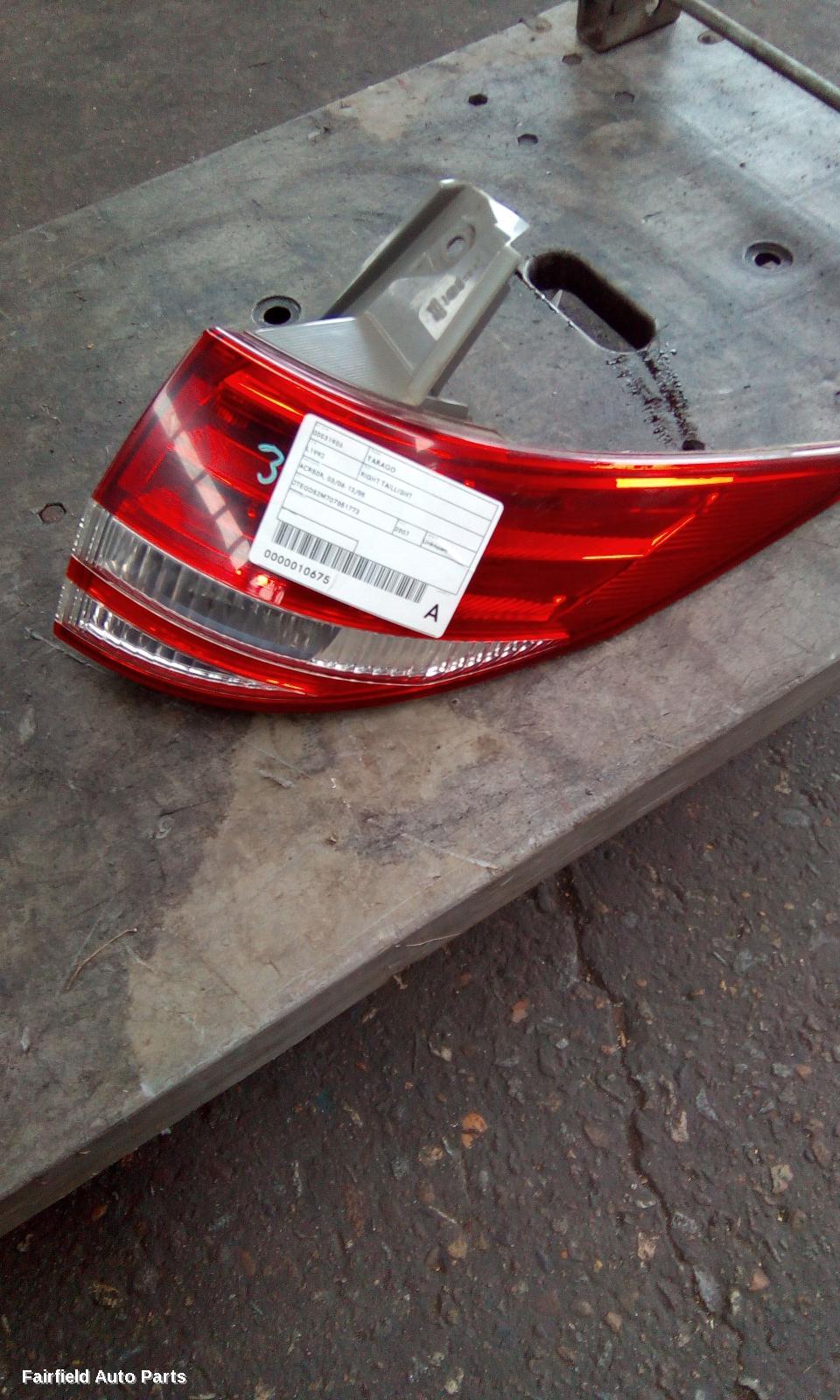 2006-2008 Toyota Tarago Right Taillight