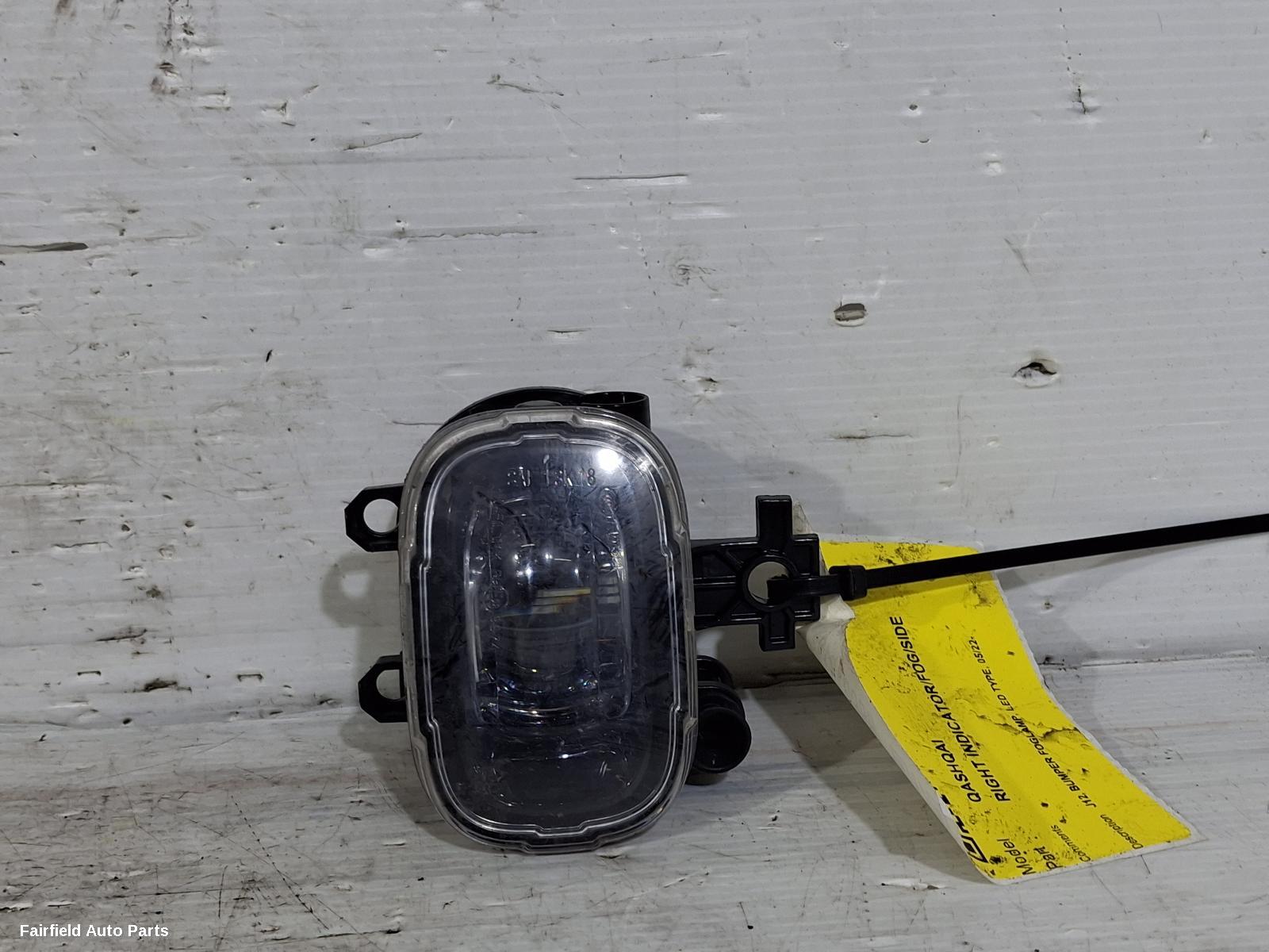 2022-2024 Nissan Qashqai Right Indicator Fog Side