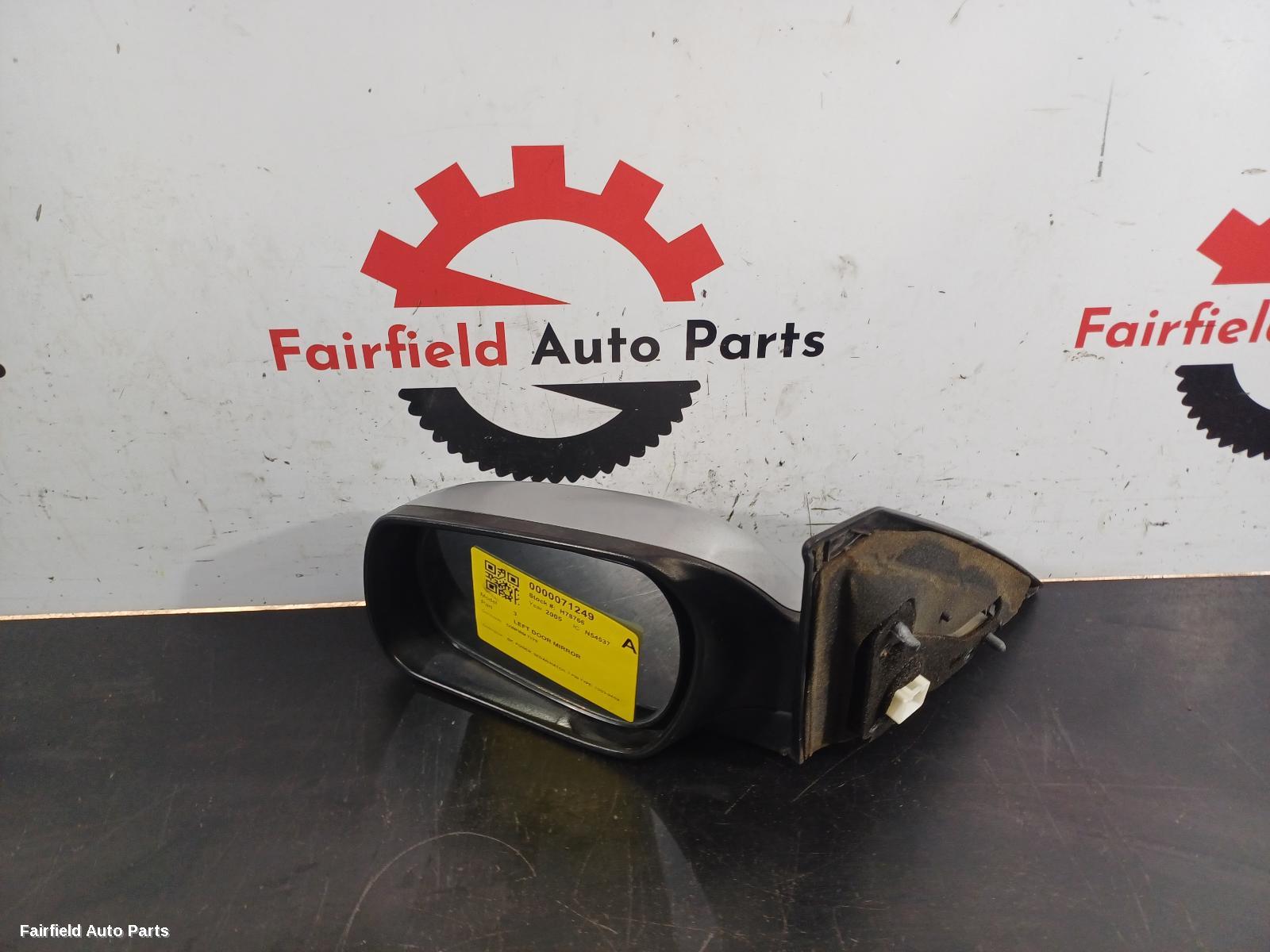 2003-2009 Mazda 3 Left Door Mirror