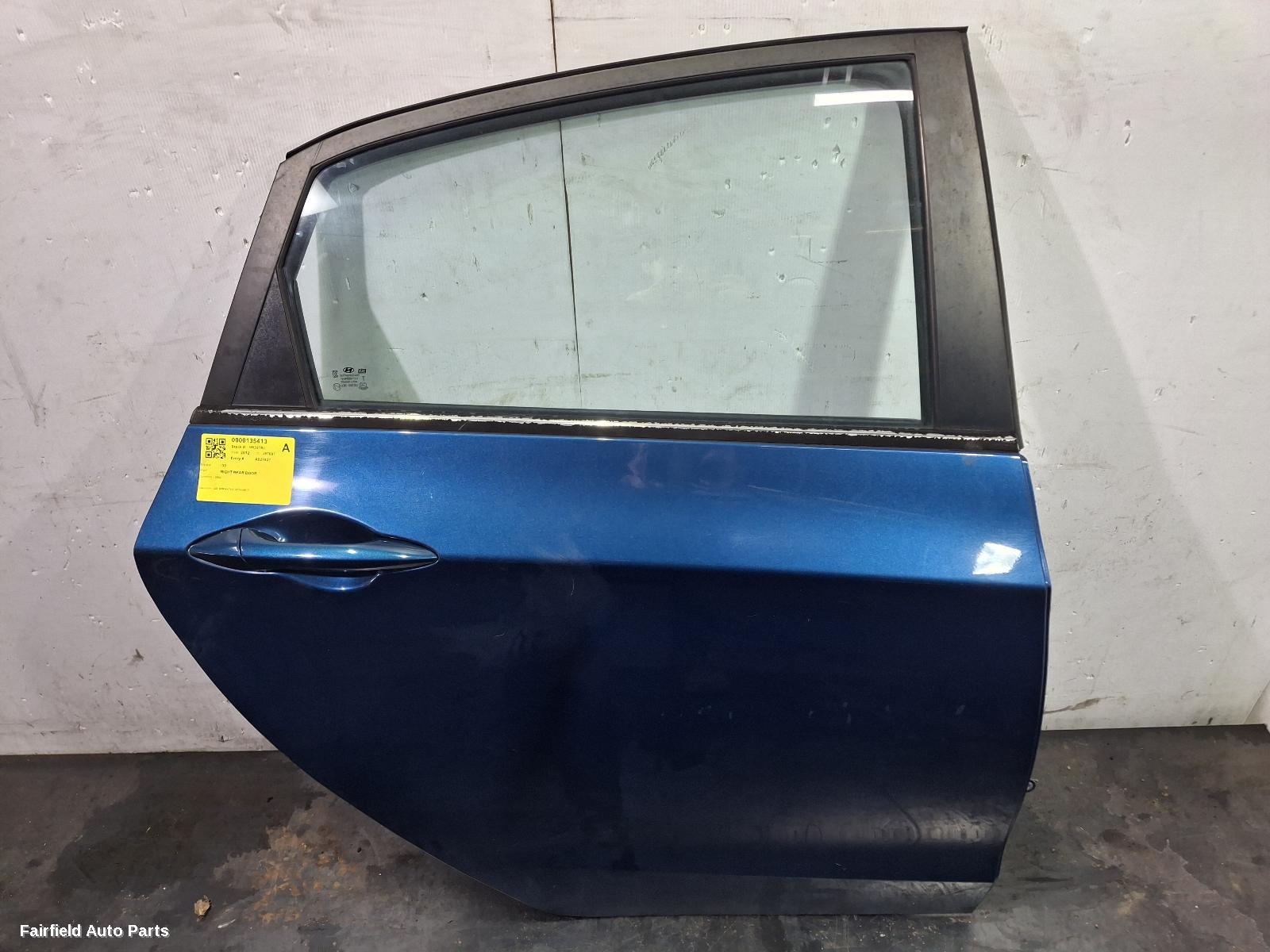 2012-2017 Hyundai I30 Right Rear Door Sliding