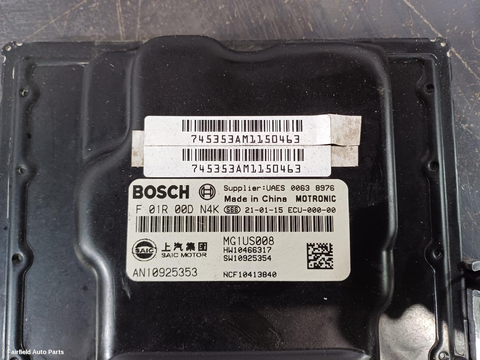 2020-2024 Mg Zs Ecu