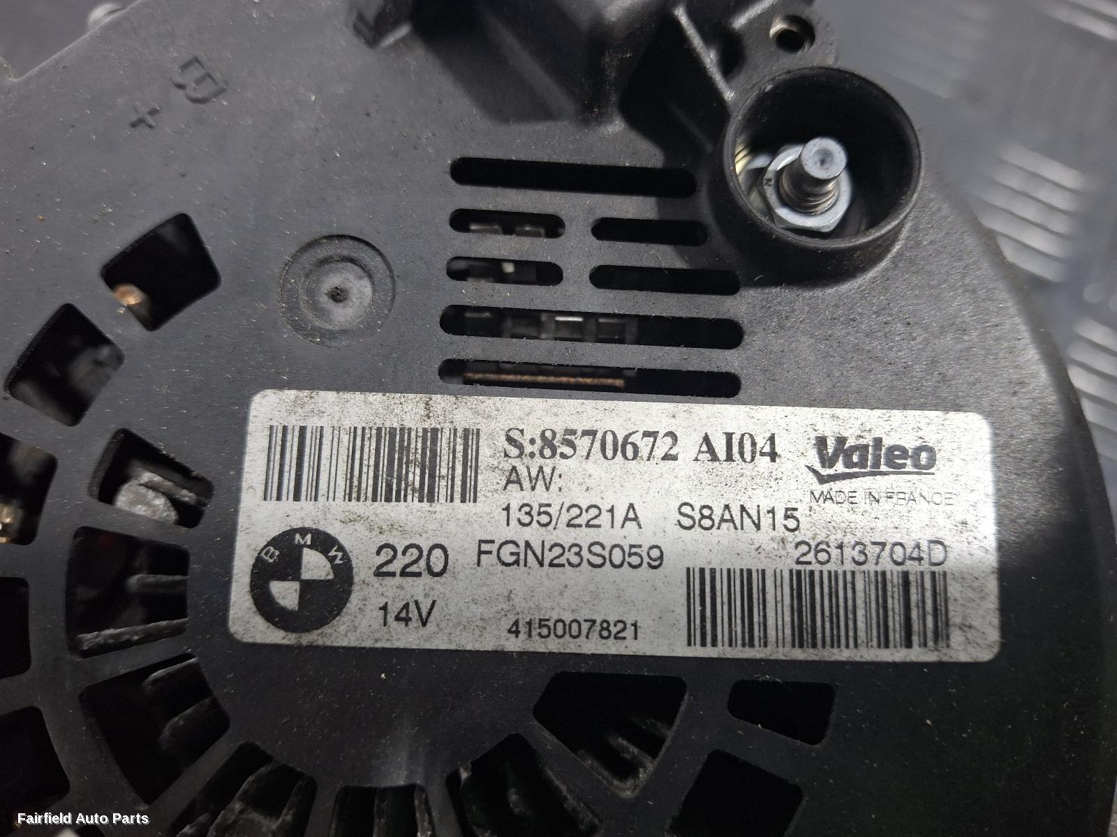 2013-2018 Bmw 6 Series Alternator