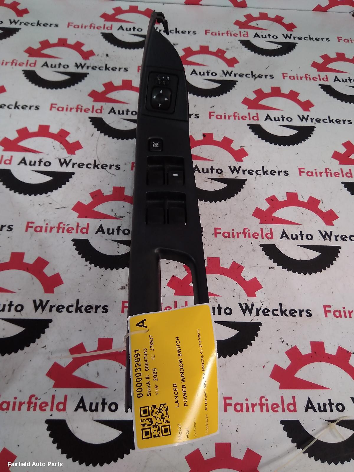 2007-2010 Mitsubishi Lancer Pwr Dr Wind Switch