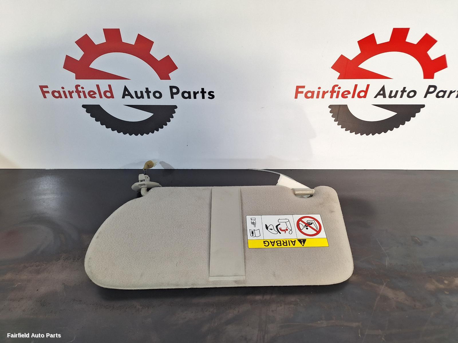 2015-2023 Nissan Navara Sunvisor