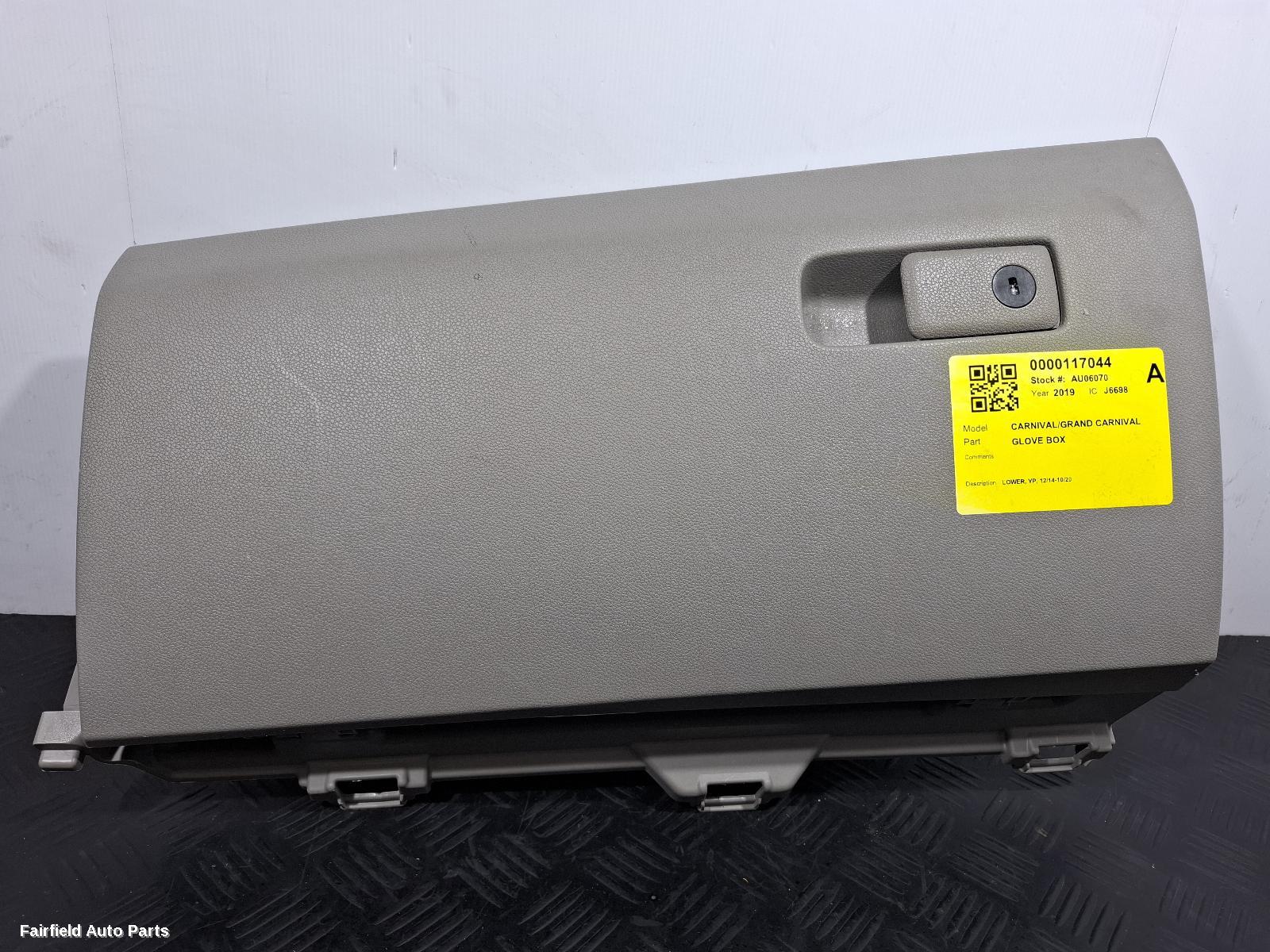 2014-2020 Kia Carnival/grand Carnival Glove Box
