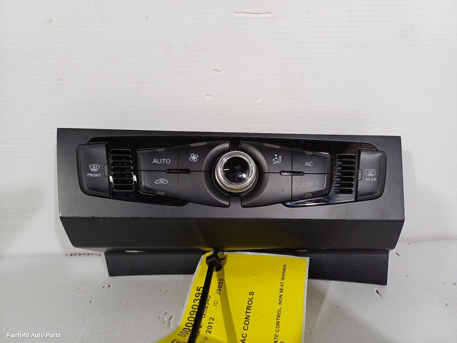 2011-2016 Audi A5 Heater Ac Controls