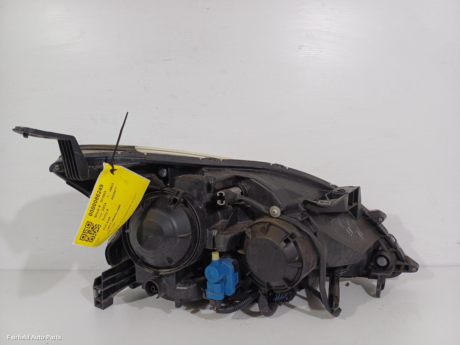 2012-2017 Nissan Pulsar Left Headlamp