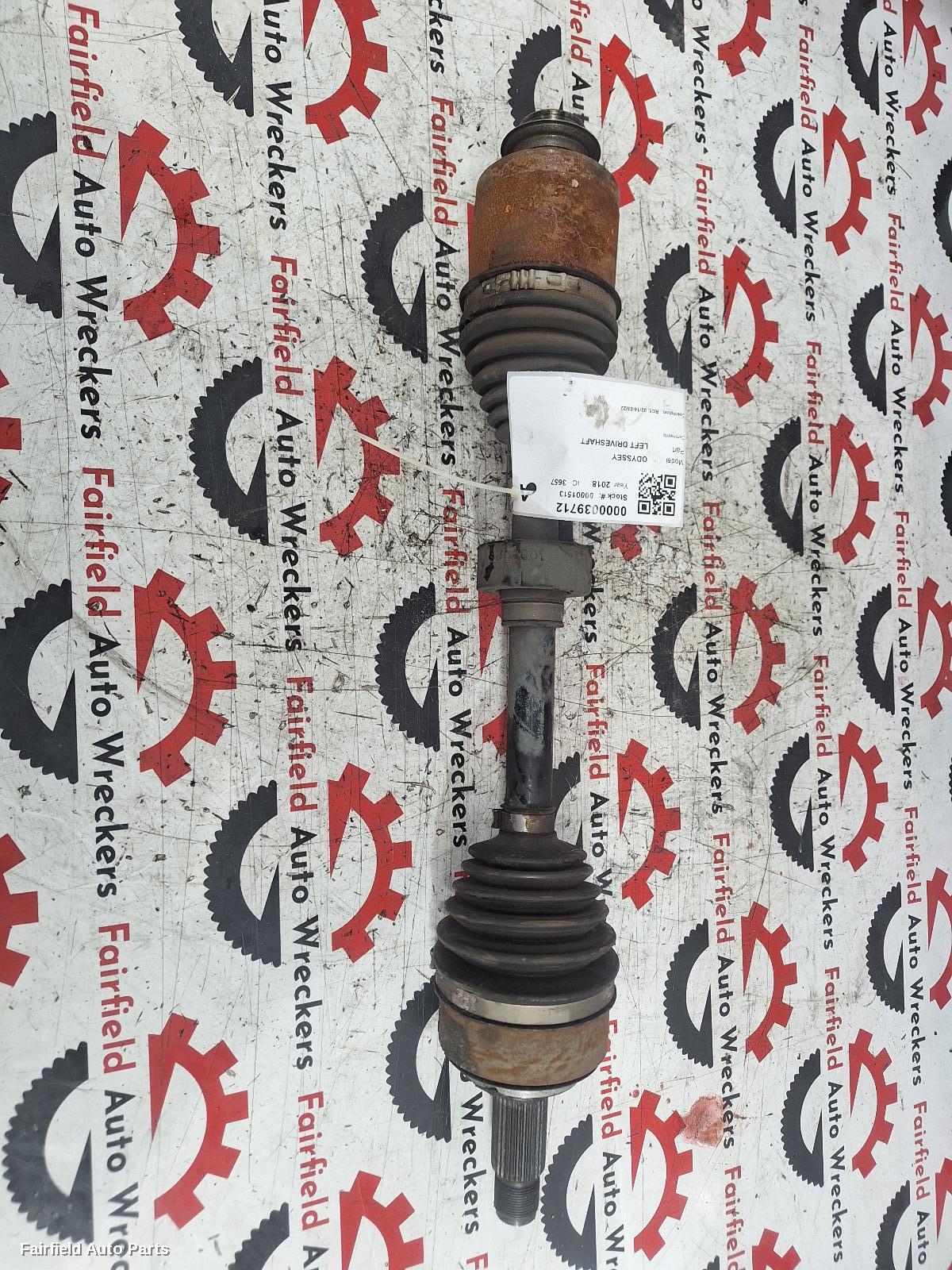 2014-2022 Honda Odyssey Left Driveshaft