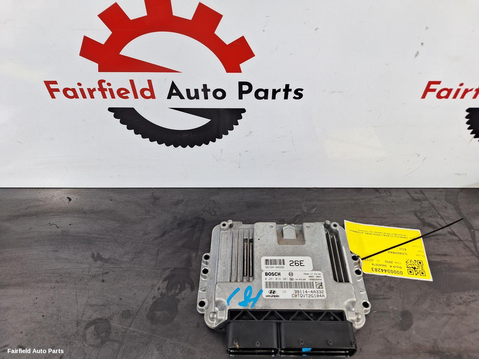 2007-2012 Hyundai Iload/imax Ecu