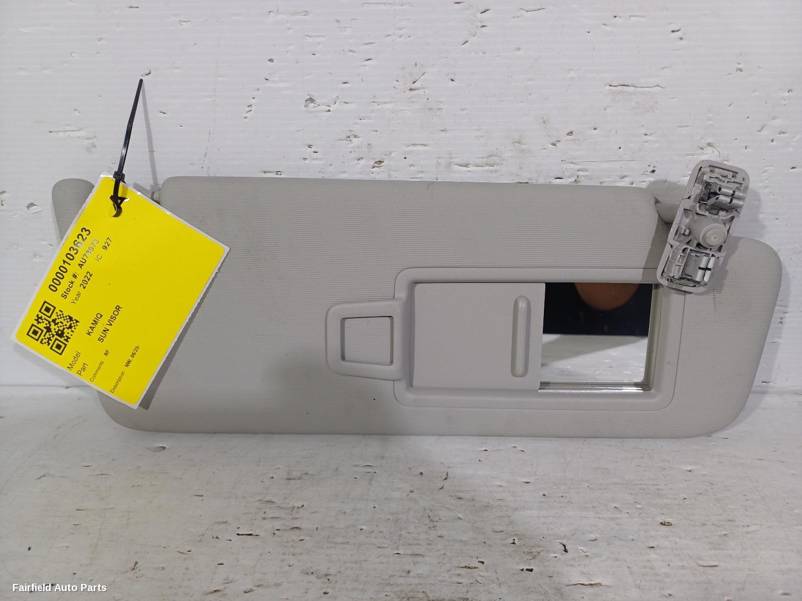 2020-2026 Skoda Kamiq Sunvisor