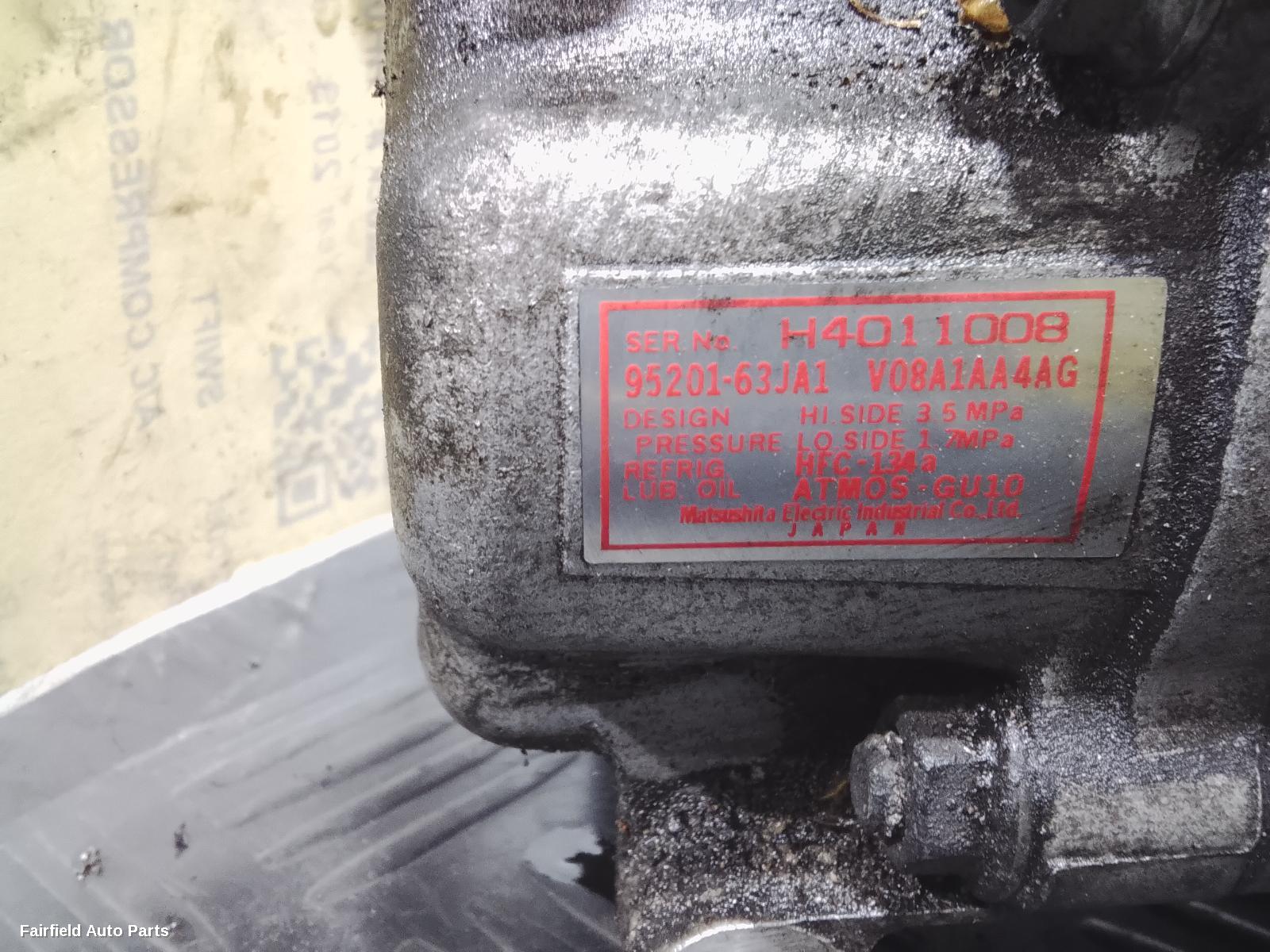 2010-2017 Suzuki Swift A C Compressor