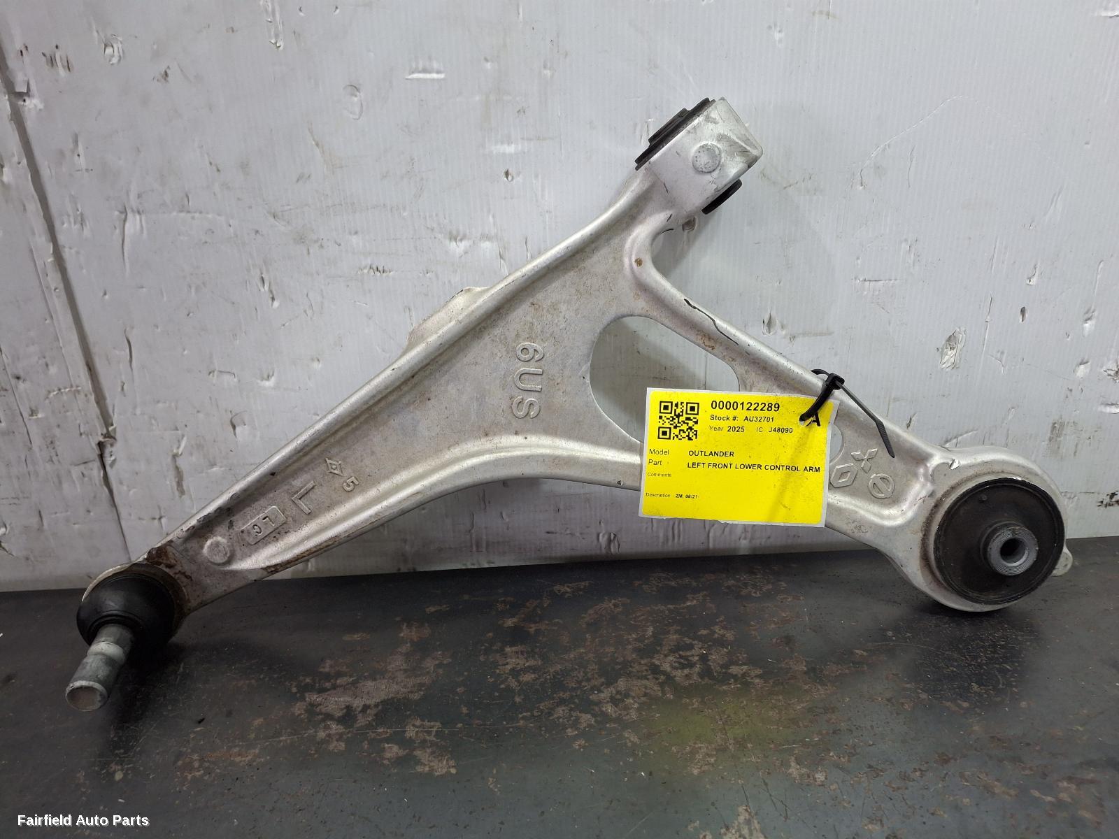 2021-2026 Mitsubishi Outlander Left Front Lower Control Arm