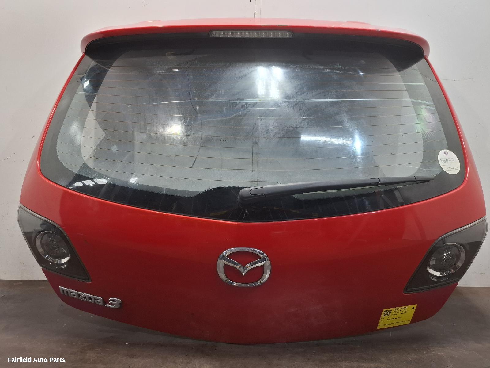 2006-2009 Mazda 3 Bootlid Tailgate
