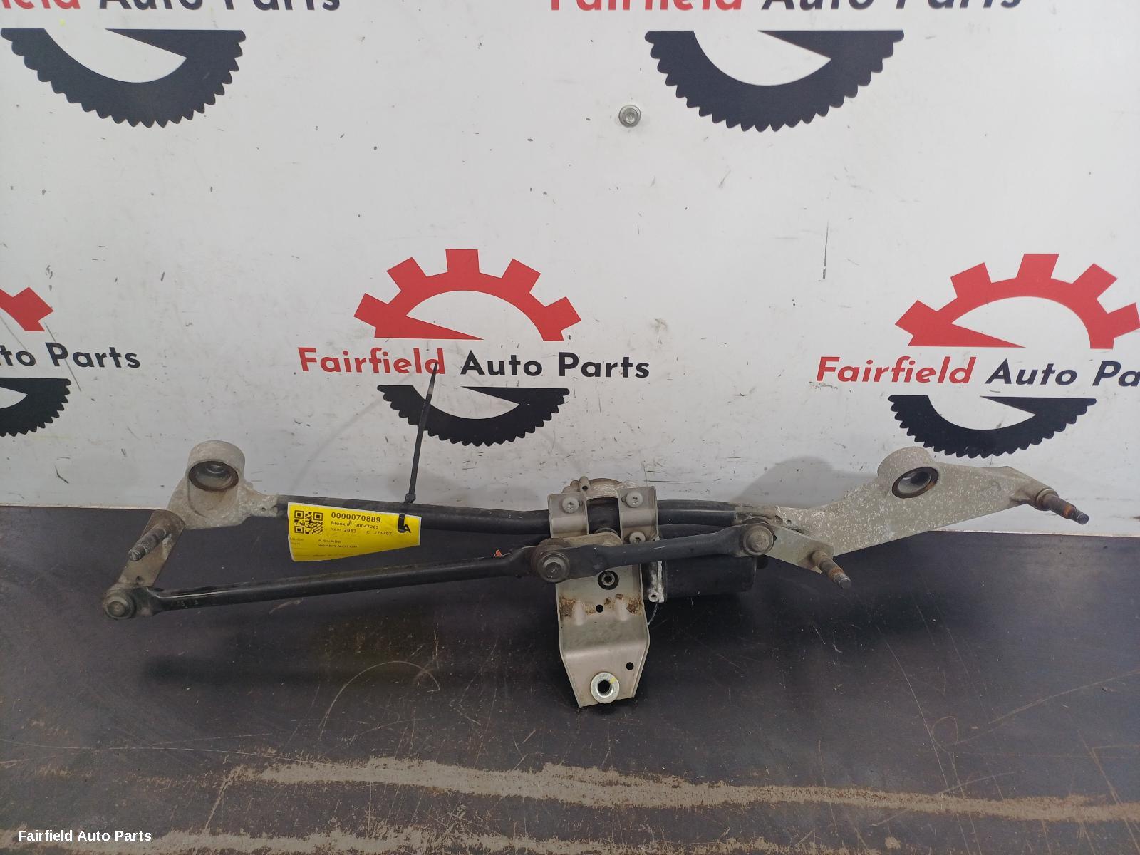 2012-2018 Mercedes A Class Wiper Motor