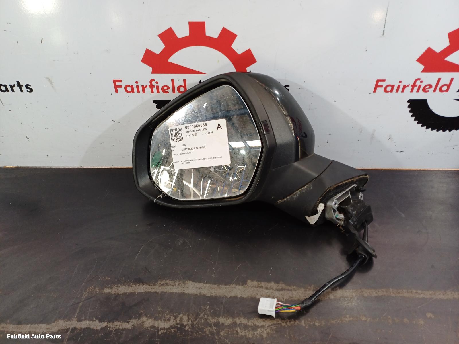 2017-2024 Ldv D90 Left Door Mirror