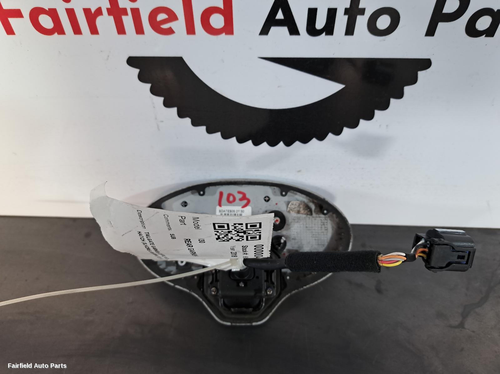 2017-2023 Hyundai I30 Rear Garnish