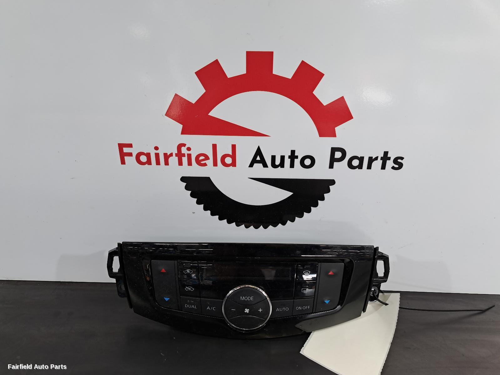 2015-2023 Nissan Navara Heater Ac Controls