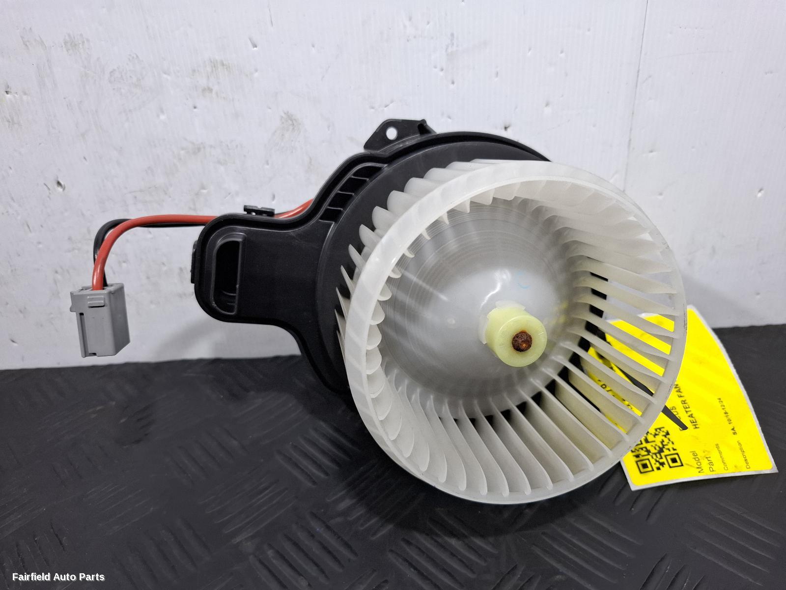2018-2024 Ford Focus Heater Fan Motor