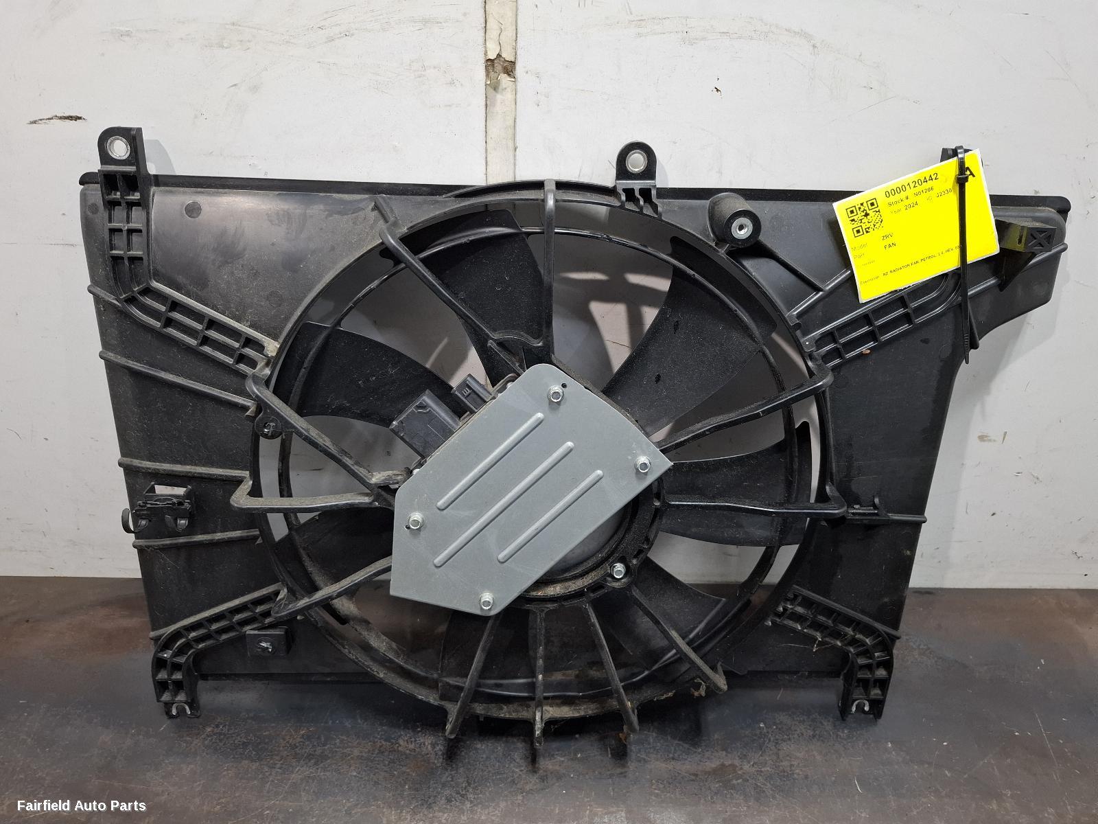 2023-2024 Honda Zrv Fan