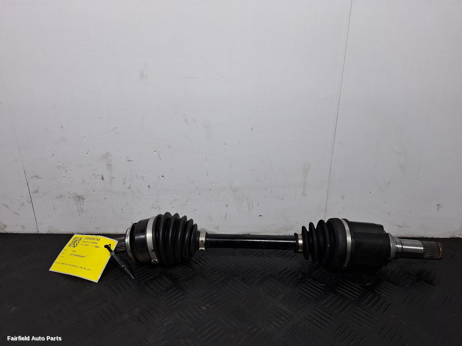 2019-2025 Mazda Cx30 Left Driveshaft