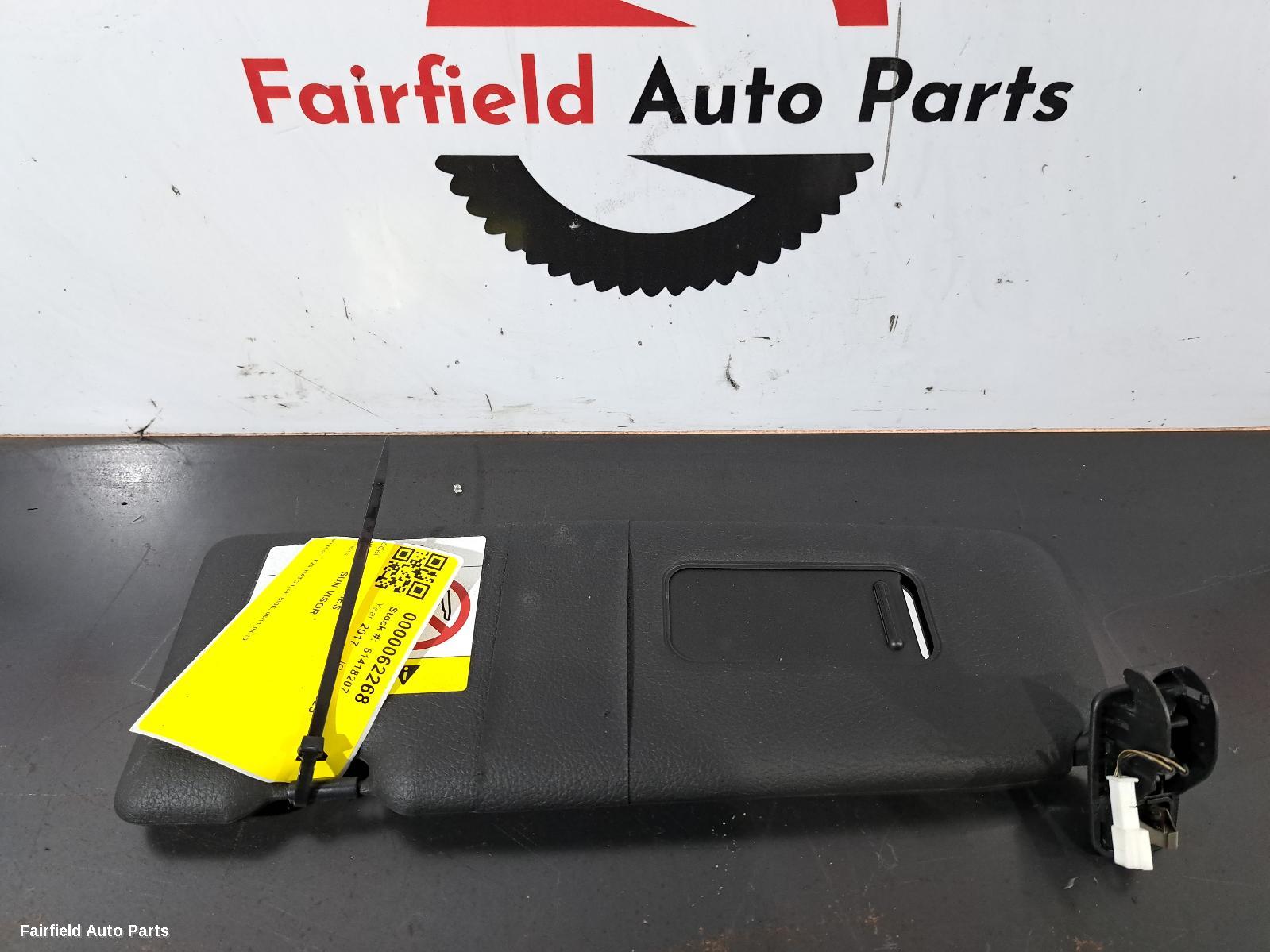 2011-2019 Bmw 1 Series Sunvisor