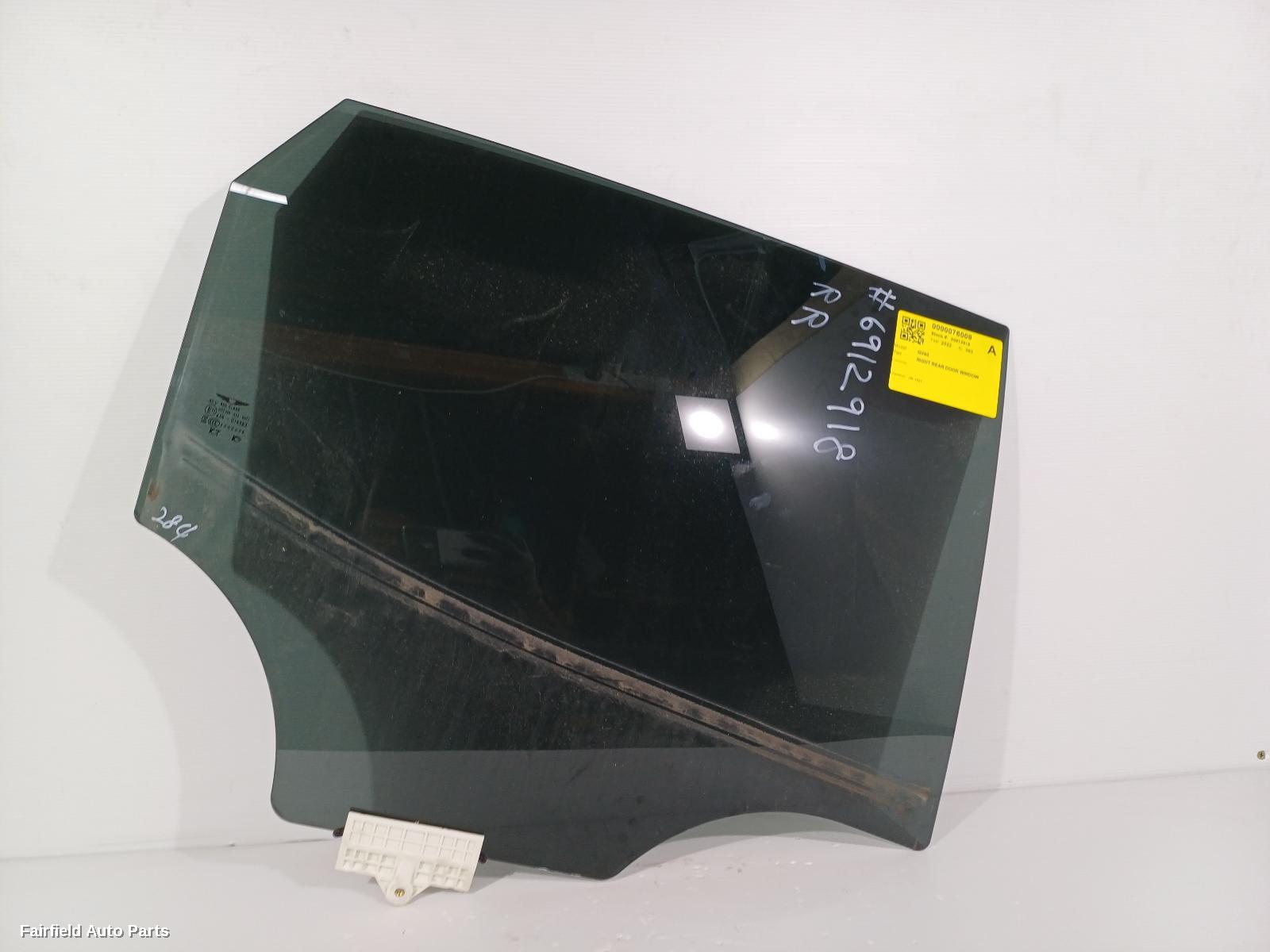 2021-2026 Genesis Gv60 Right Rear Door Window