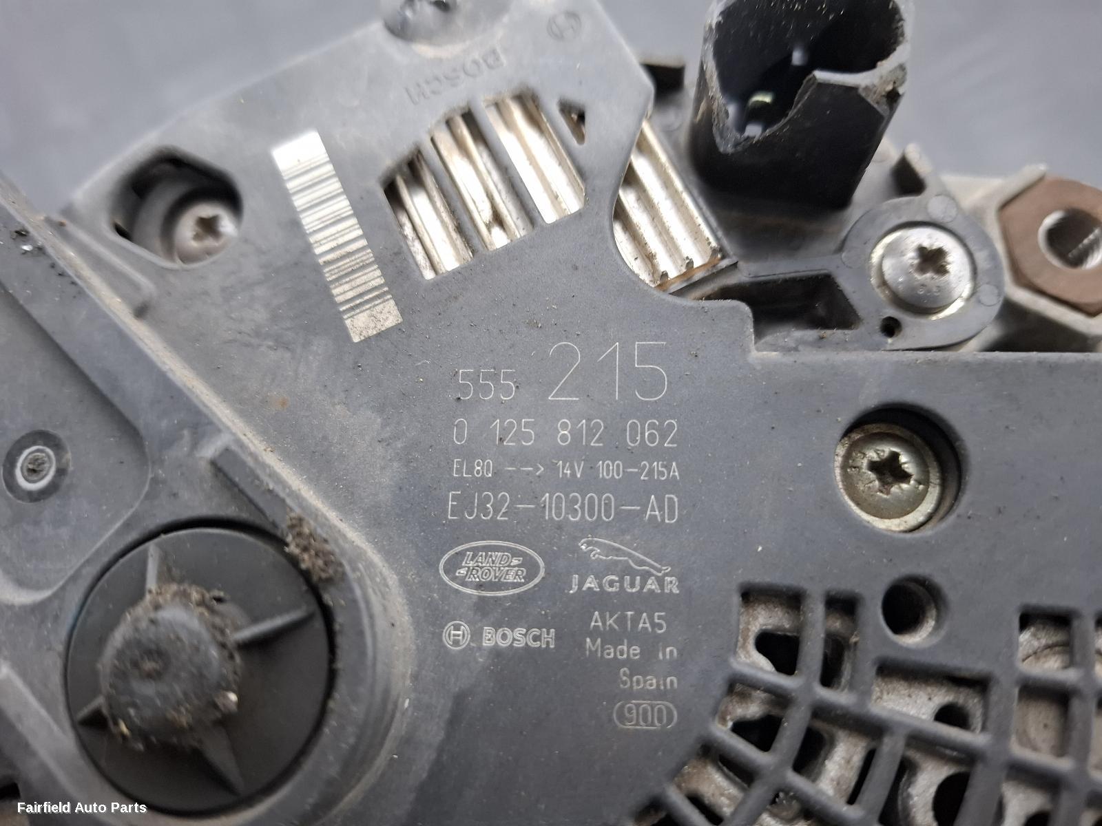 2015-2016 Land Rover Discovery Sport Alternator