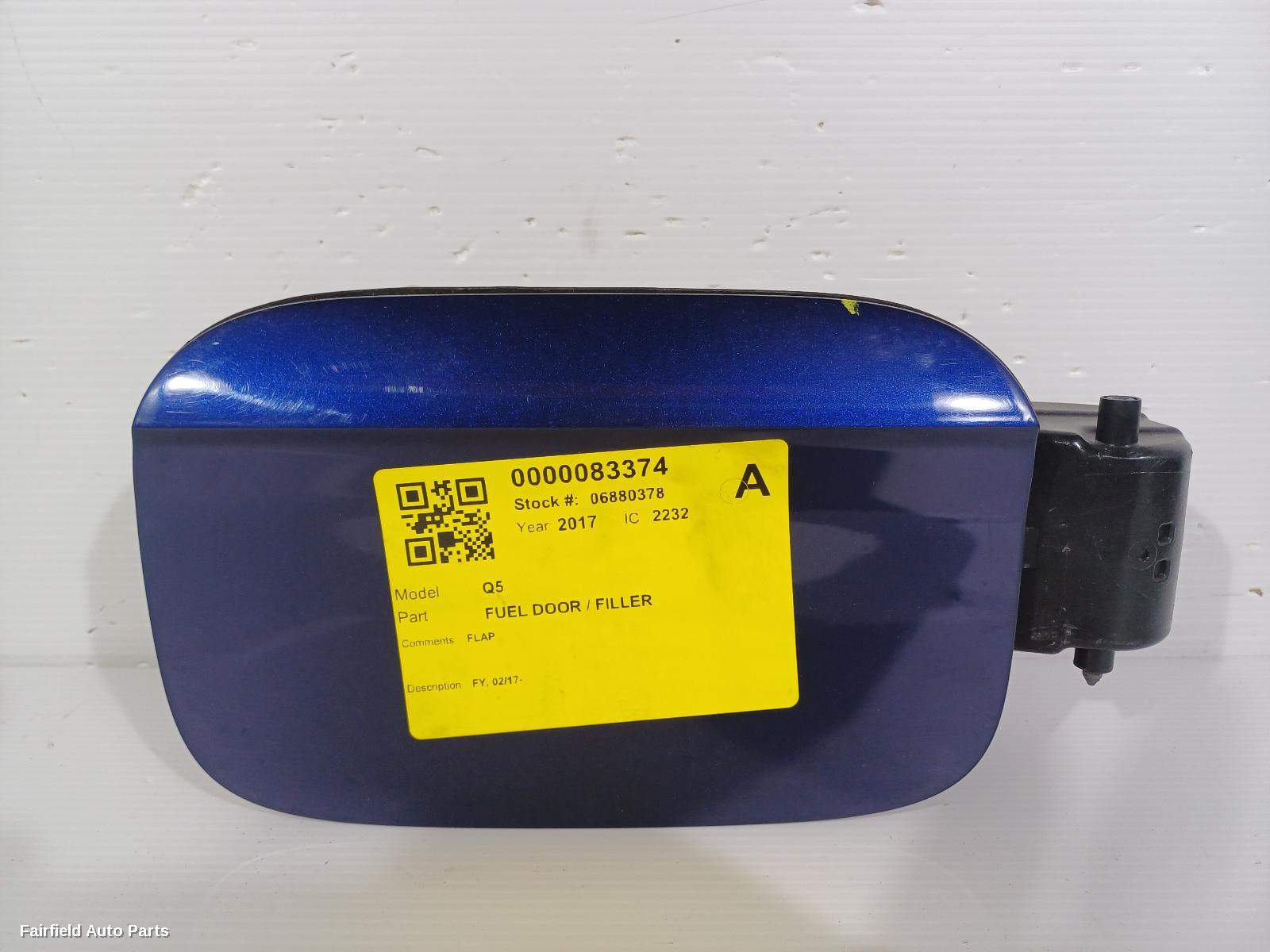 2008-2017 Audi Q5 Fuel Door   Filler