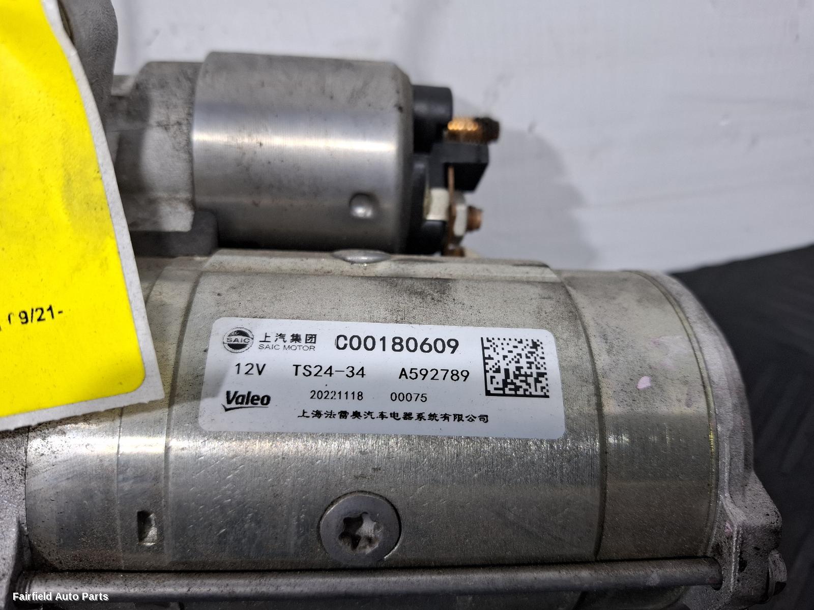 2021-2025 Ldv T60 Starter
