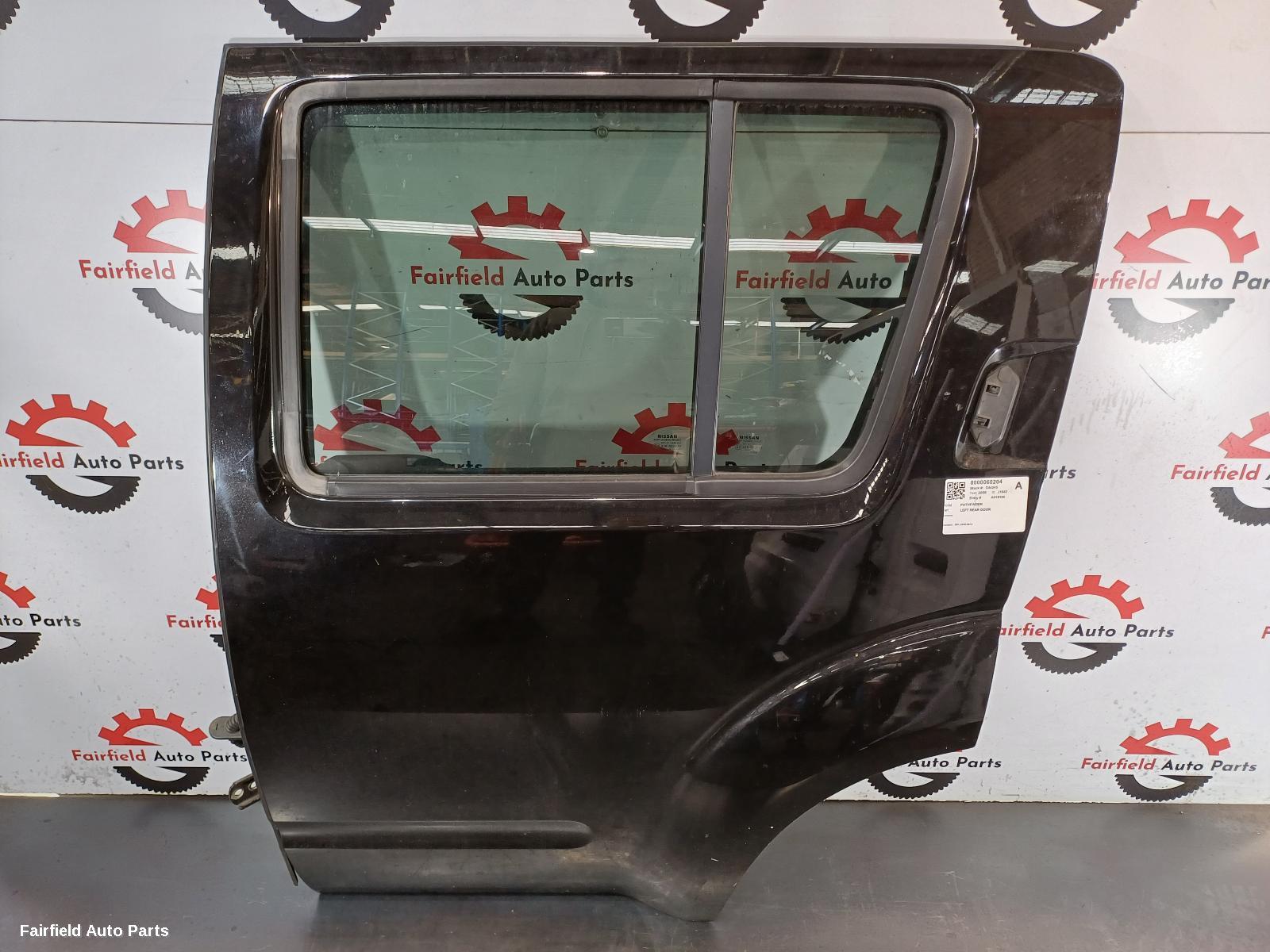 2005-2013 Nissan Pathfinder Left Rear Door Sliding