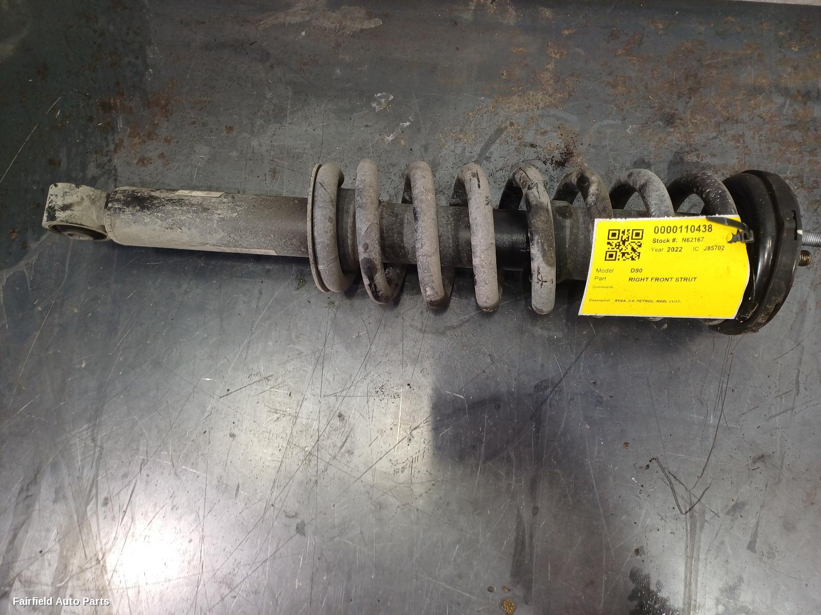 2017-2025 Ldv D90 Right Front Strut