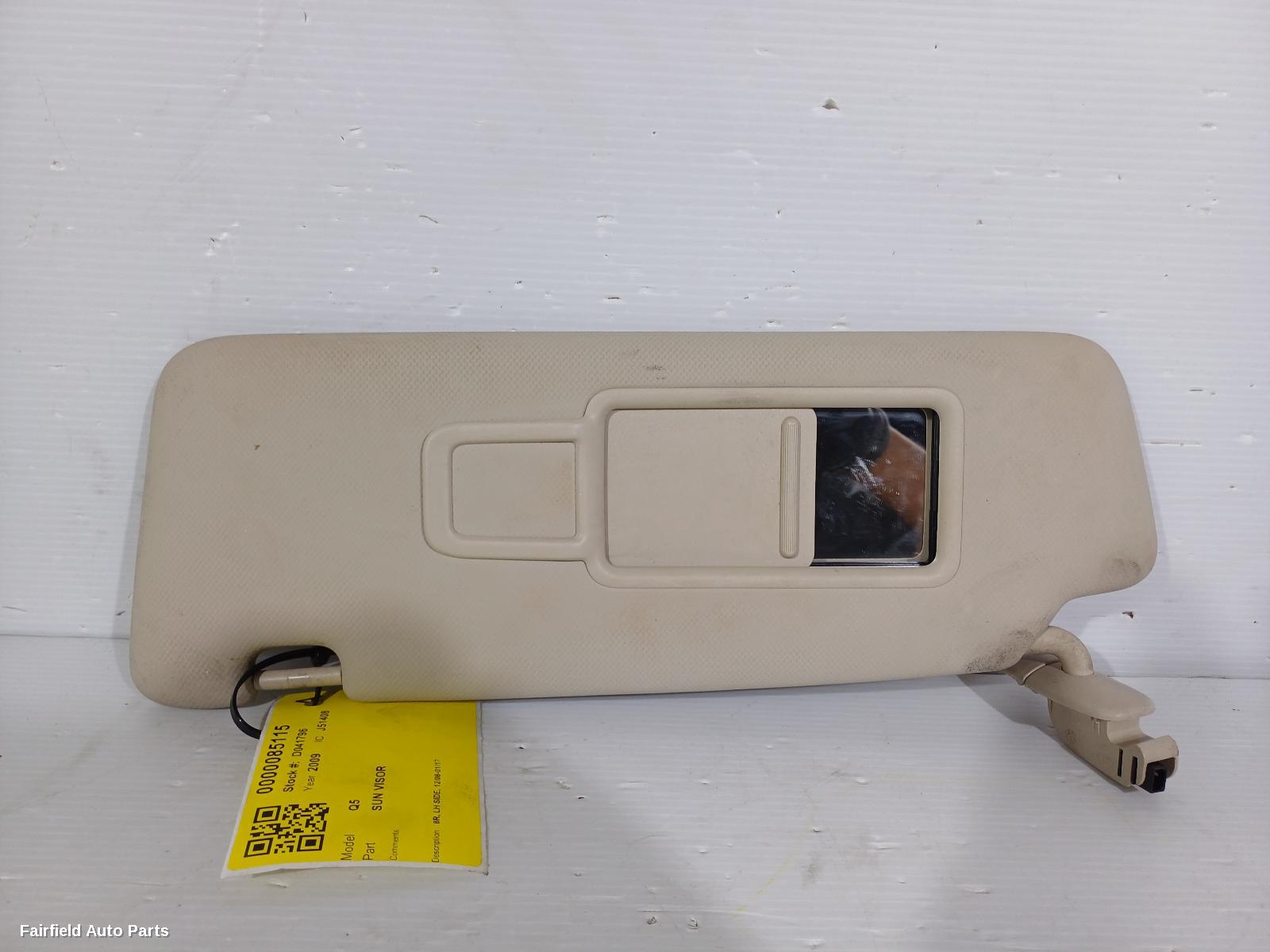 2008-2017 Audi Q5 Sunvisor