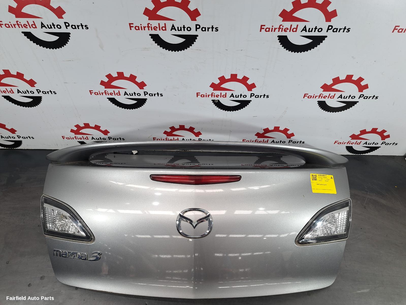 2009-2013 Mazda 3 Bootlid Tailgate
