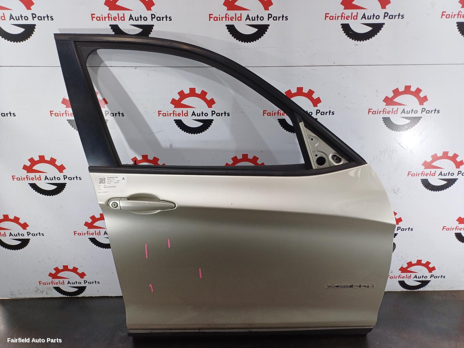 2009-2017 Bmw X3 Right Front Door